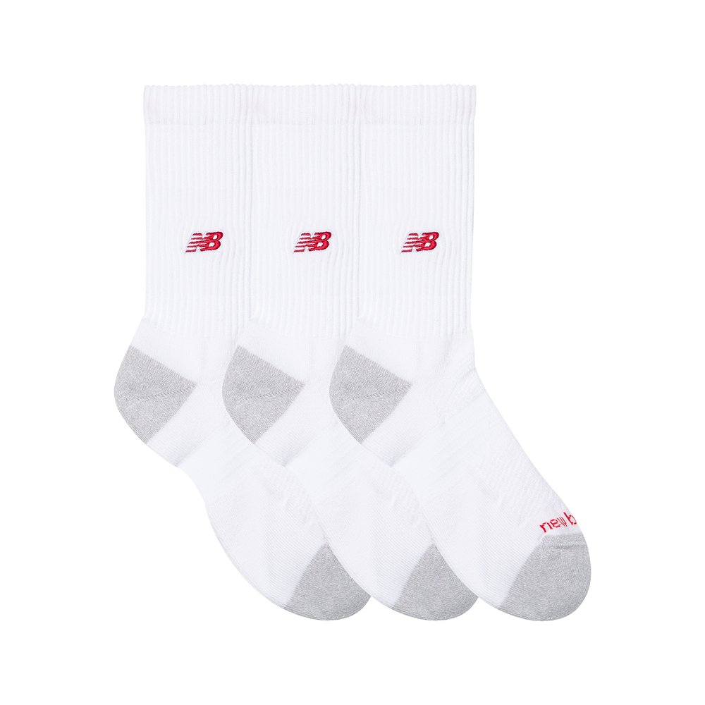 Ponožky New Balance AC98743WT – biele