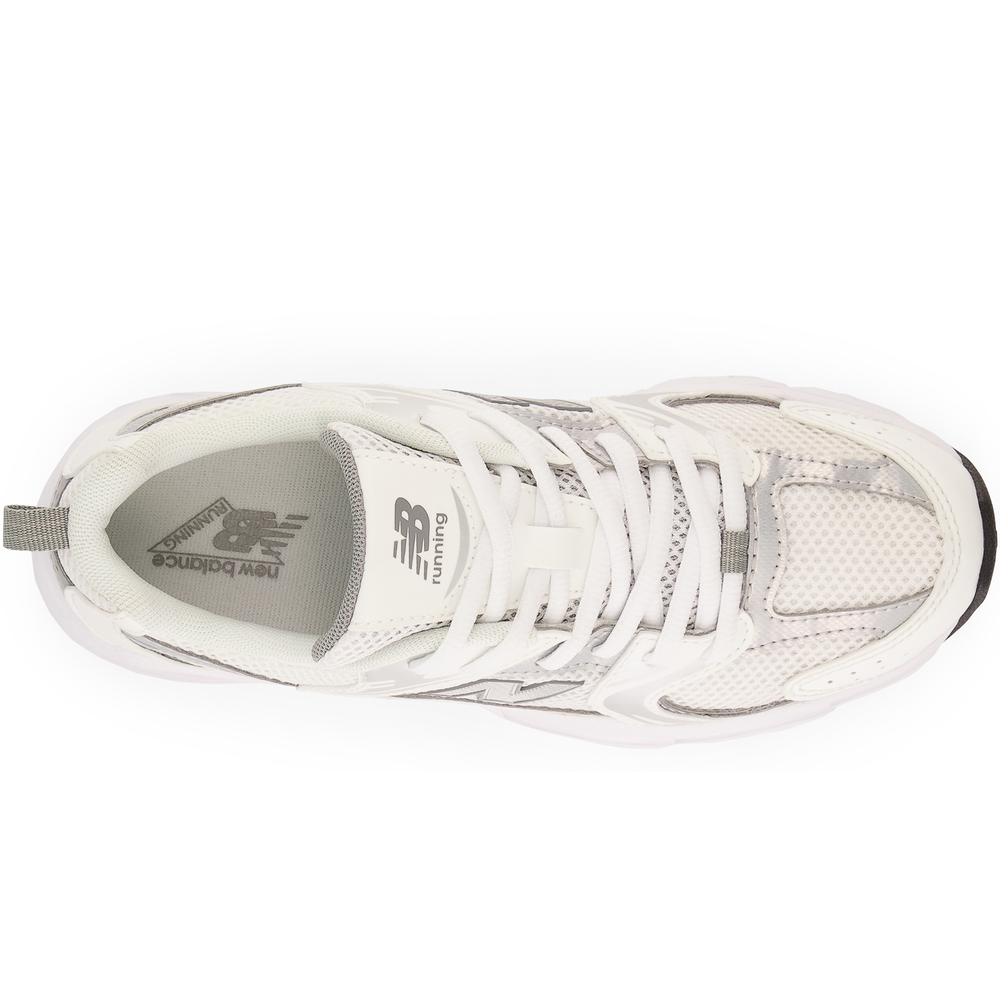 Detské topánky New Balance GR530AD – biele