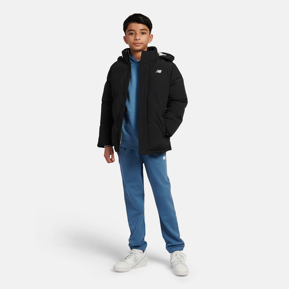 Detská bunda New Balance LAKB0287BK – čierné