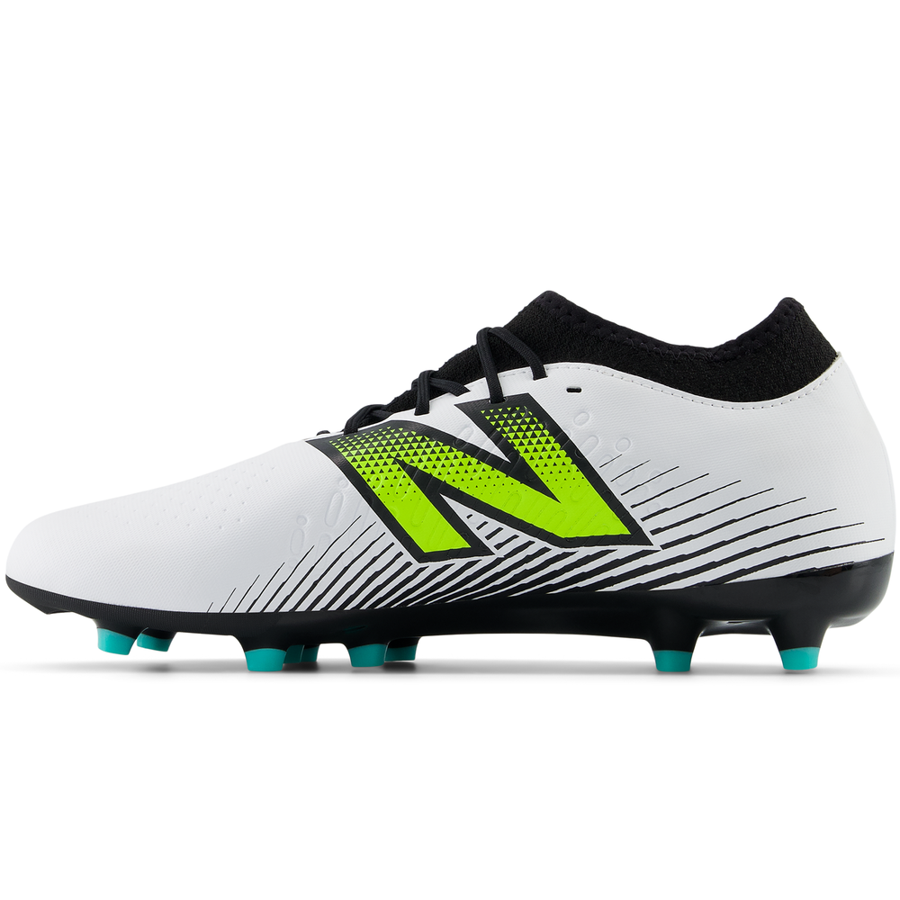 Pánske kopačky New Balance TEKELA MAGIQUE FG V4+ ST3FH45 – biele