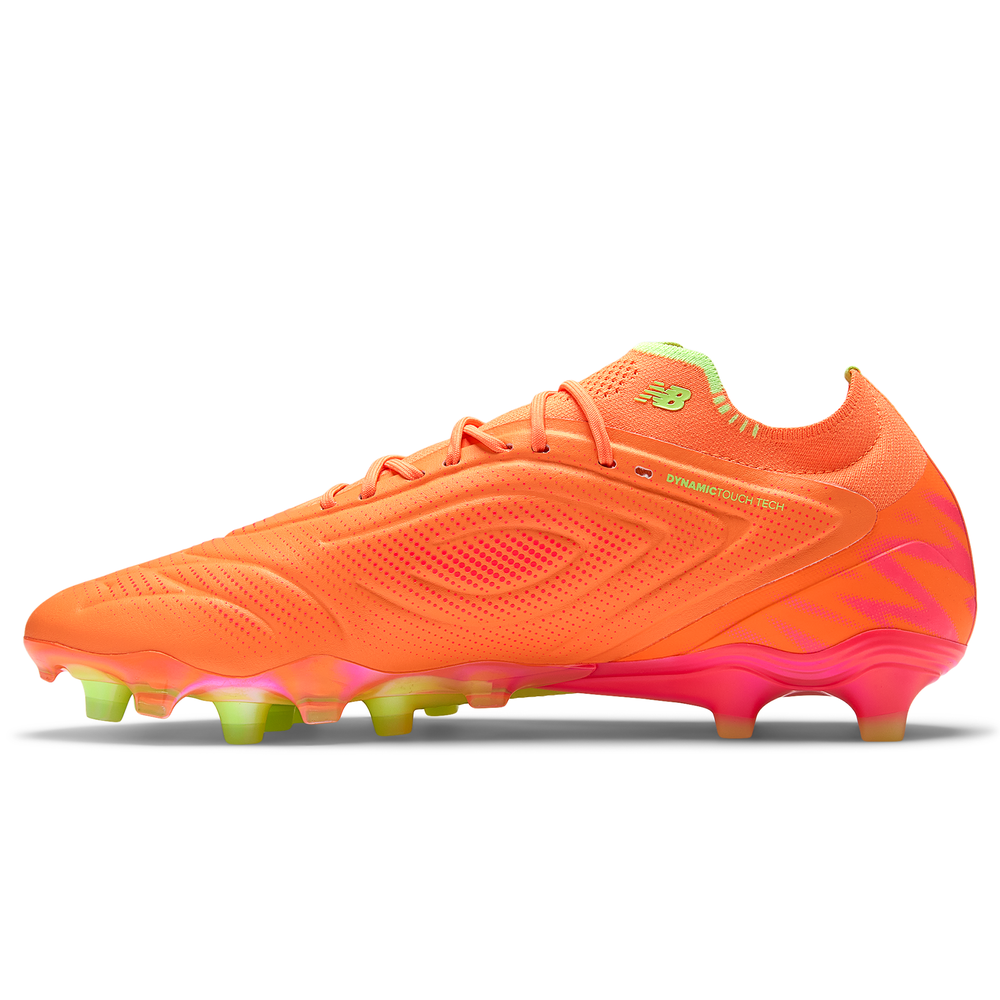 Pánske kopačky New Balance TEKELA ELITE FG V5 ST1FLTE5 – oranžová