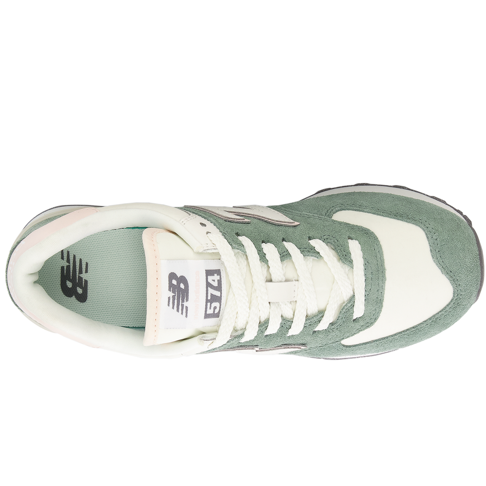 Dámske topánky New Balance WL574AJ2 – zelené