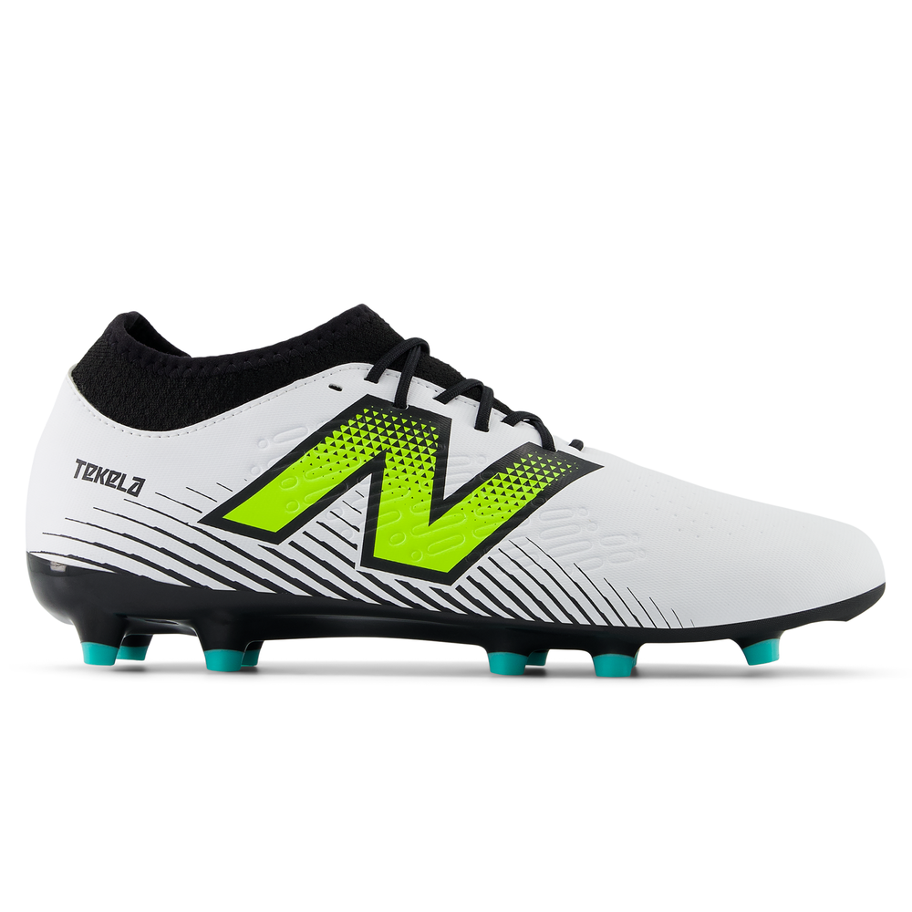 Pánske kopačky New Balance TEKELA MAGIQUE FG V4+ ST3FH45 – biele