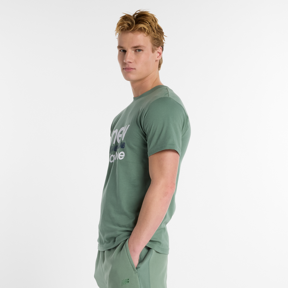 Pánske tričko New Balance MT51940DKJ – zelené