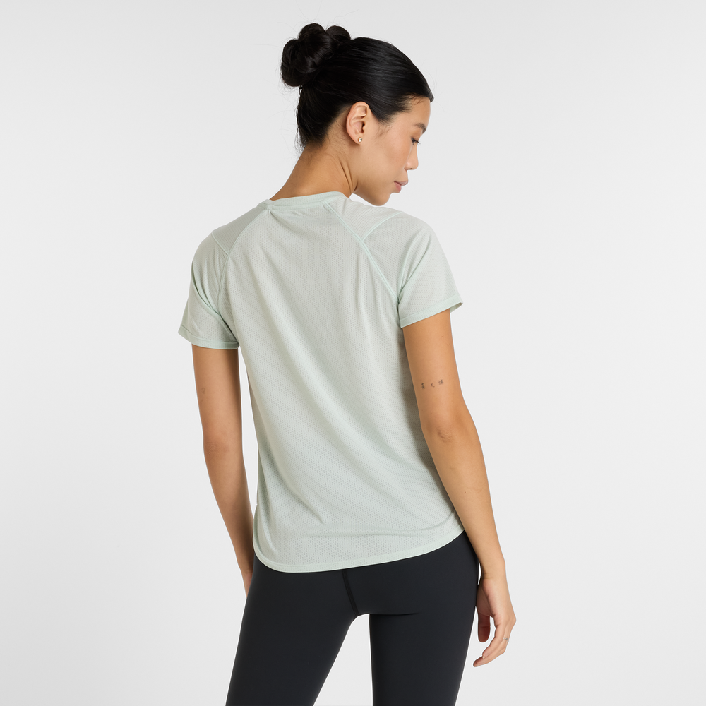 Dámske tričko New Balance WT41253CY2 – mätové