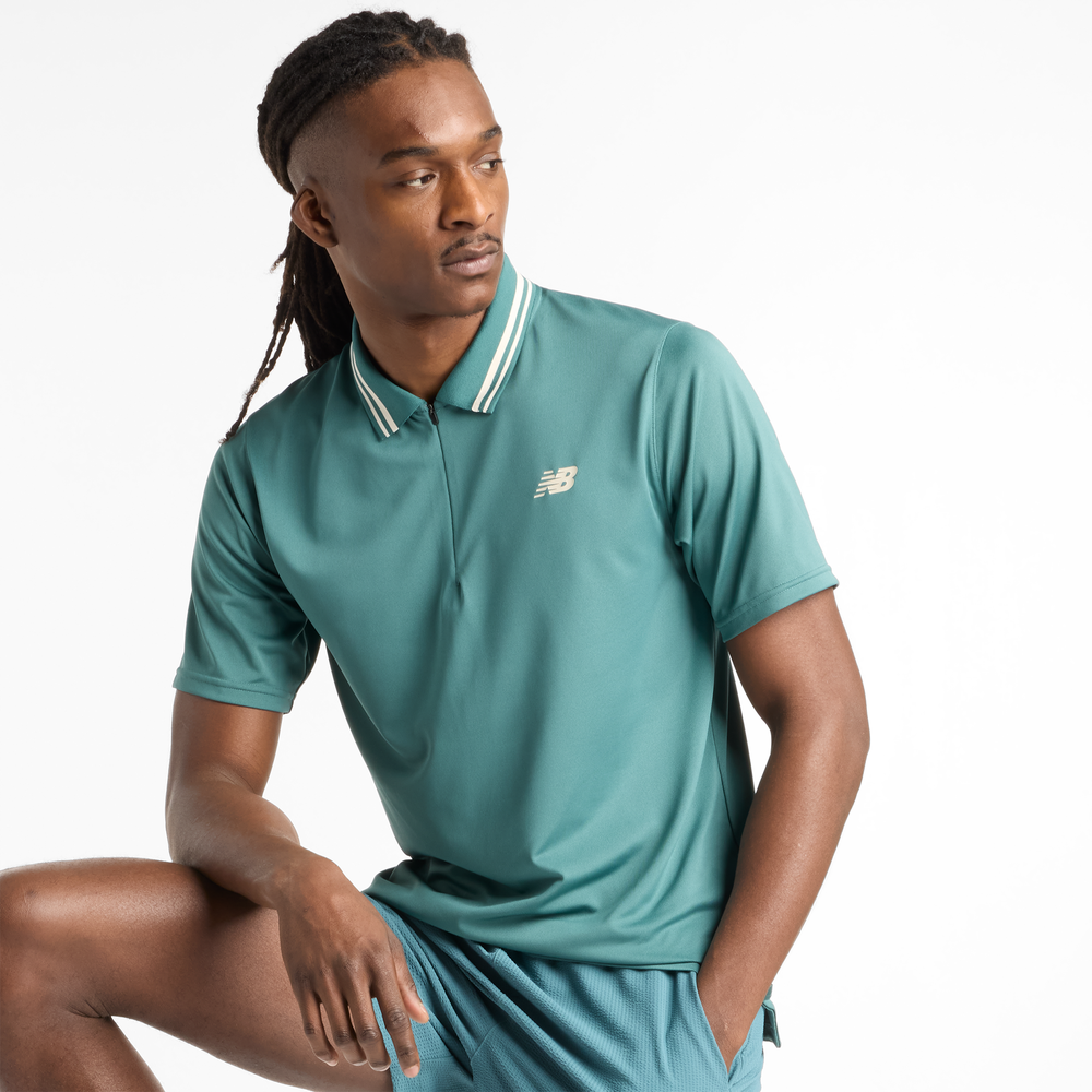 Pánske tričko New Balance MT41402NUS – zelené