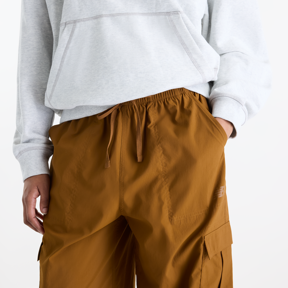 Dámske nohavice New Balance Cargo – hnedá