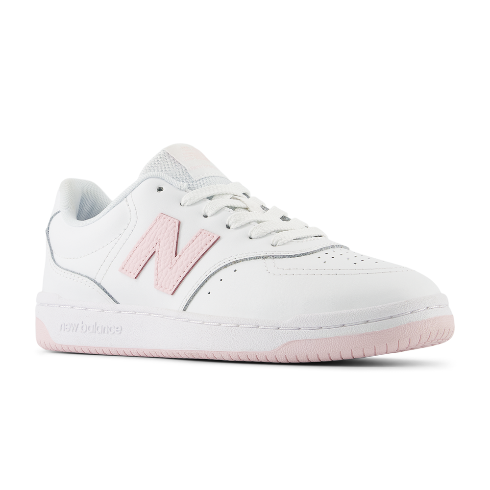Dámske topánky New Balance BBW80PNK – biele