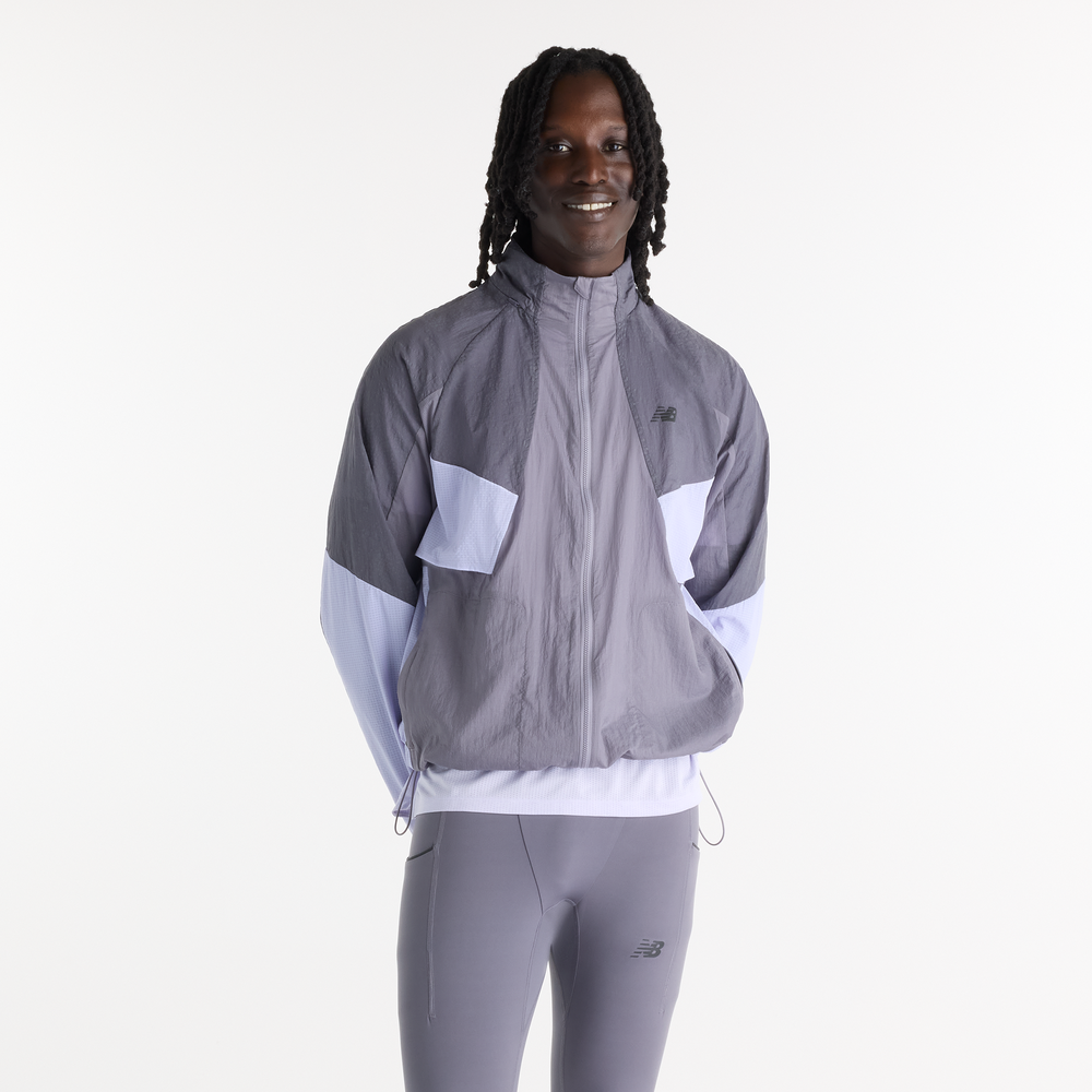 Pánska bunda New Balance MJ62U0O1OFG – sivé