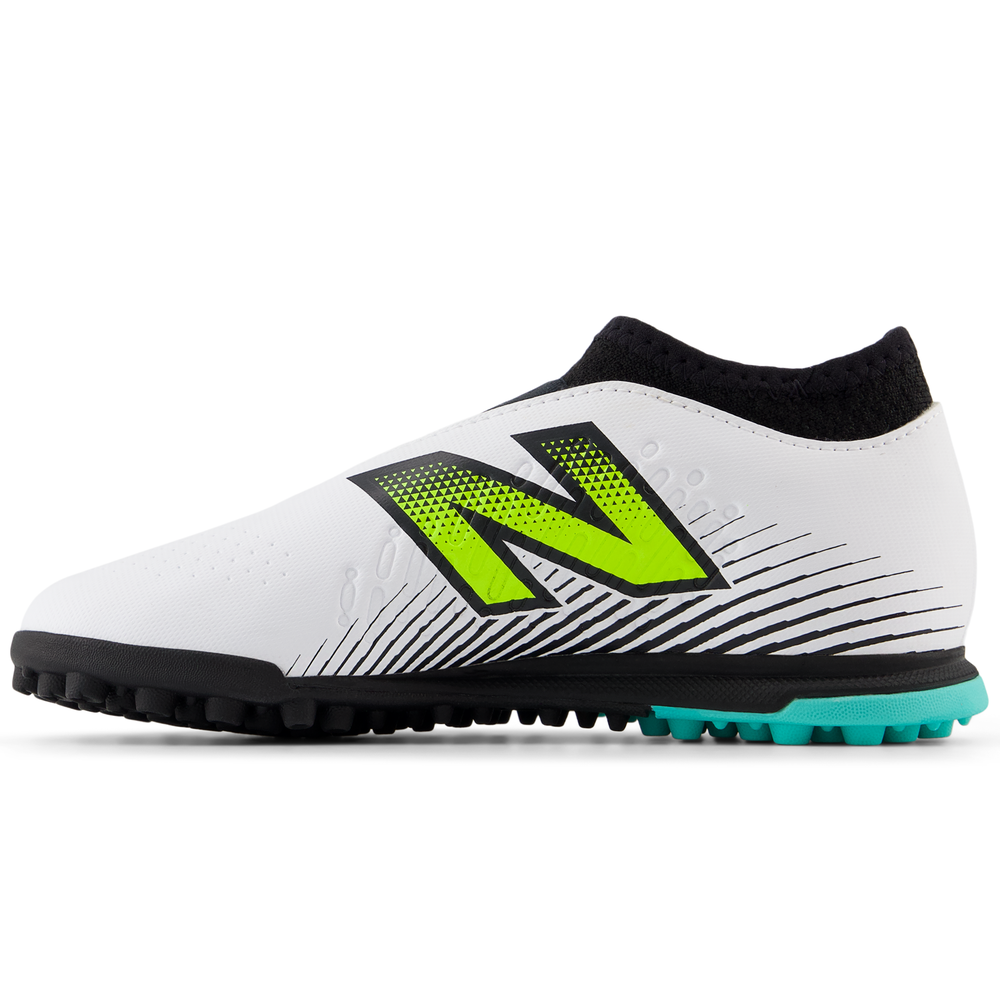 Detské topánky New Balance TEKELA V4+ MAGIQUE JNR FG SJT3TH45 – biele