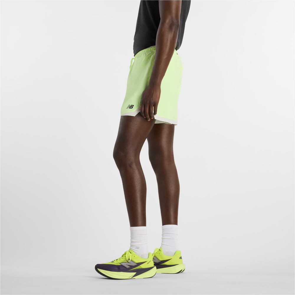 Pánske šortky New Balance MB6180TAAFG – zelené