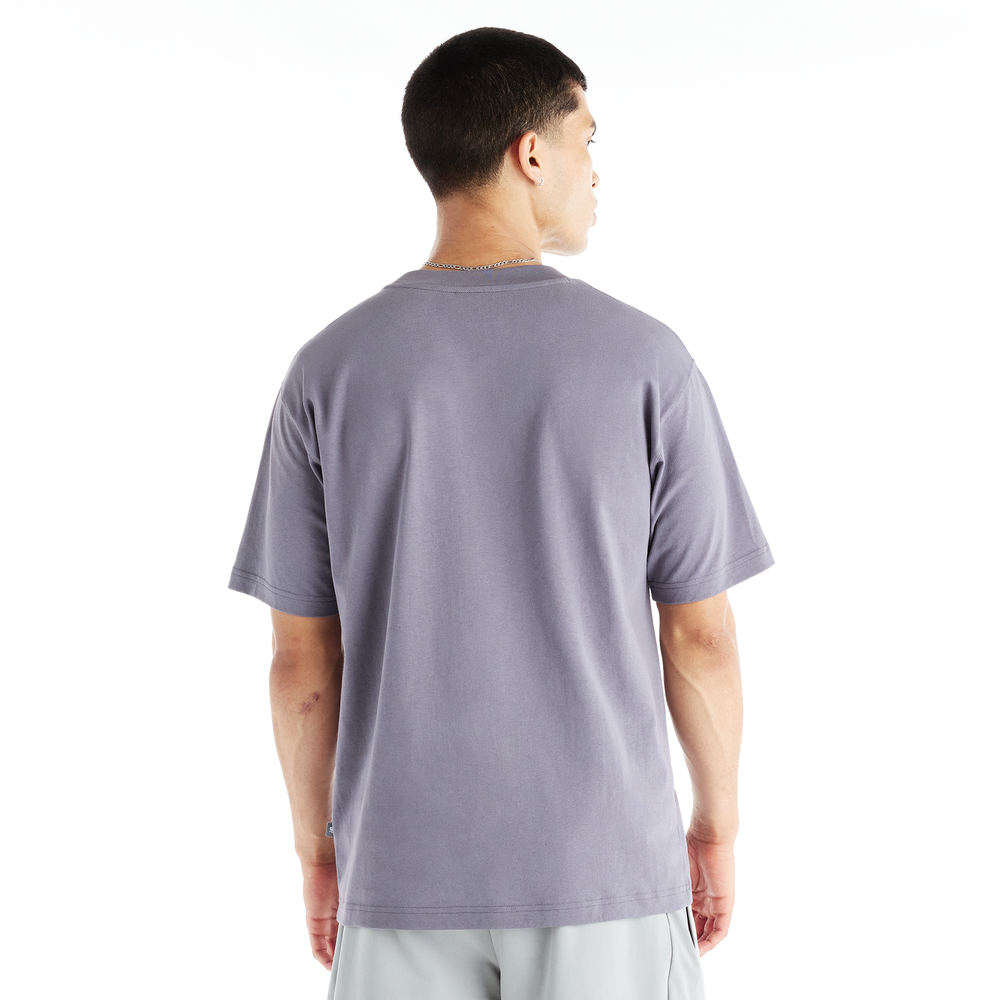 Pánske tričko New Balance Heat Map Brand – fialové