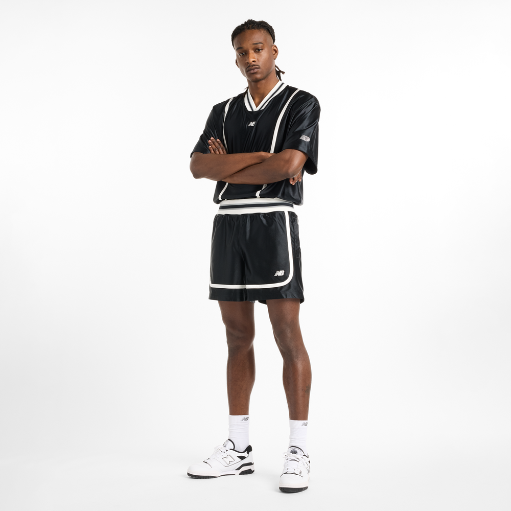 Pánske šortky New Balance MS51608BK – čierné