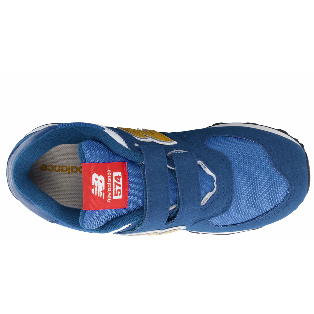 Detské topánky New Balance PV574HBG – modré