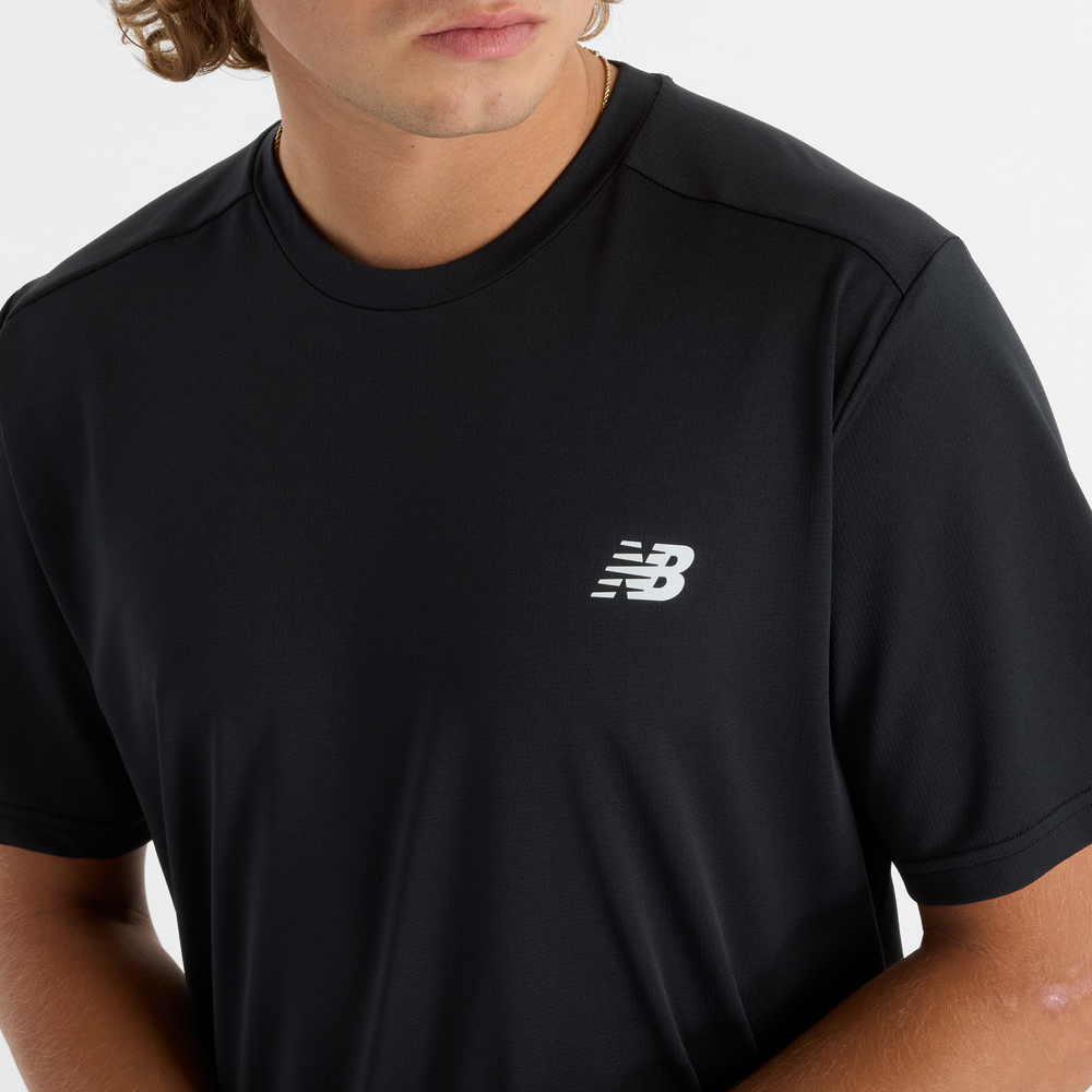 Pánske tričko New Balance MT51801BK – čierne