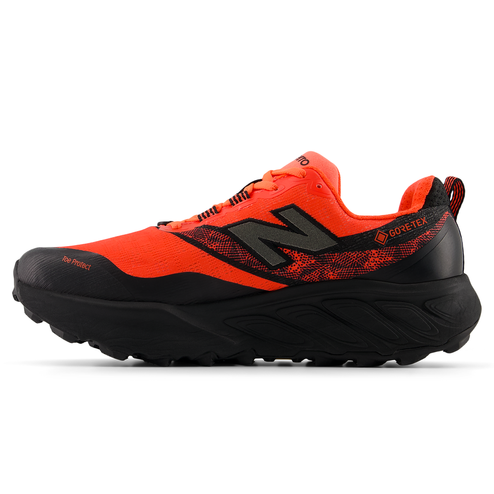 Pánske topánky New Balance Fresh Foam X Hierro v9 Gore-Tex MTHIGLC9 – oranžová
