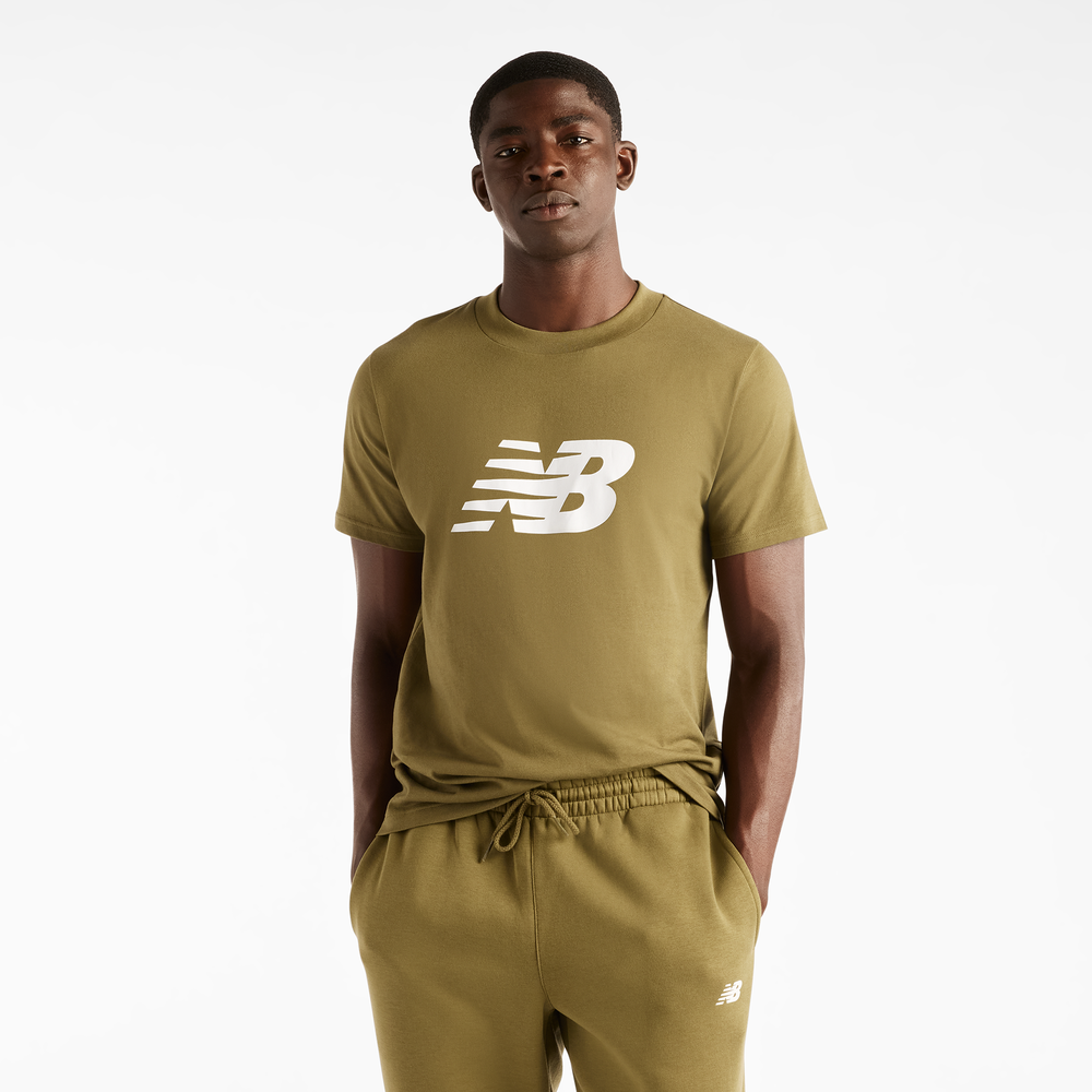 Pánske tričko New Balance MT43906AAO – béžové