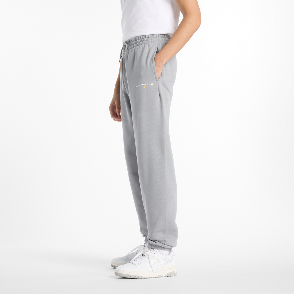 Pánske nohavice New Balance MP51505YST – sivé