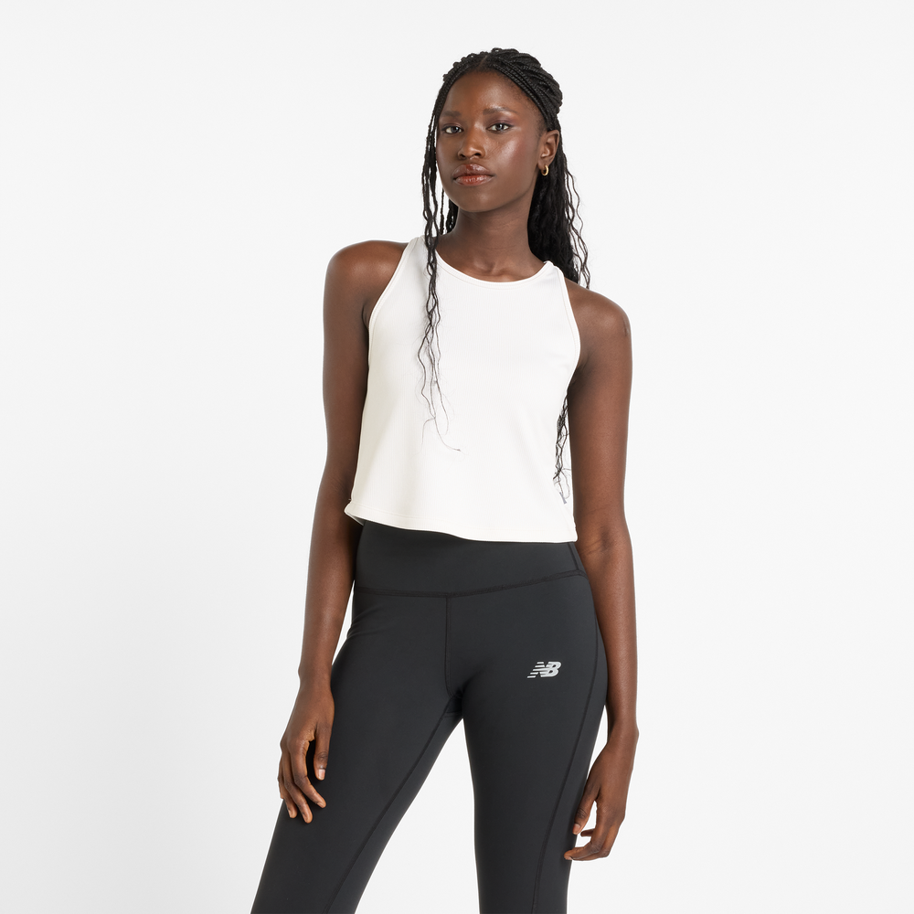 Dámske tričko New Balance WT51551LIT – biele