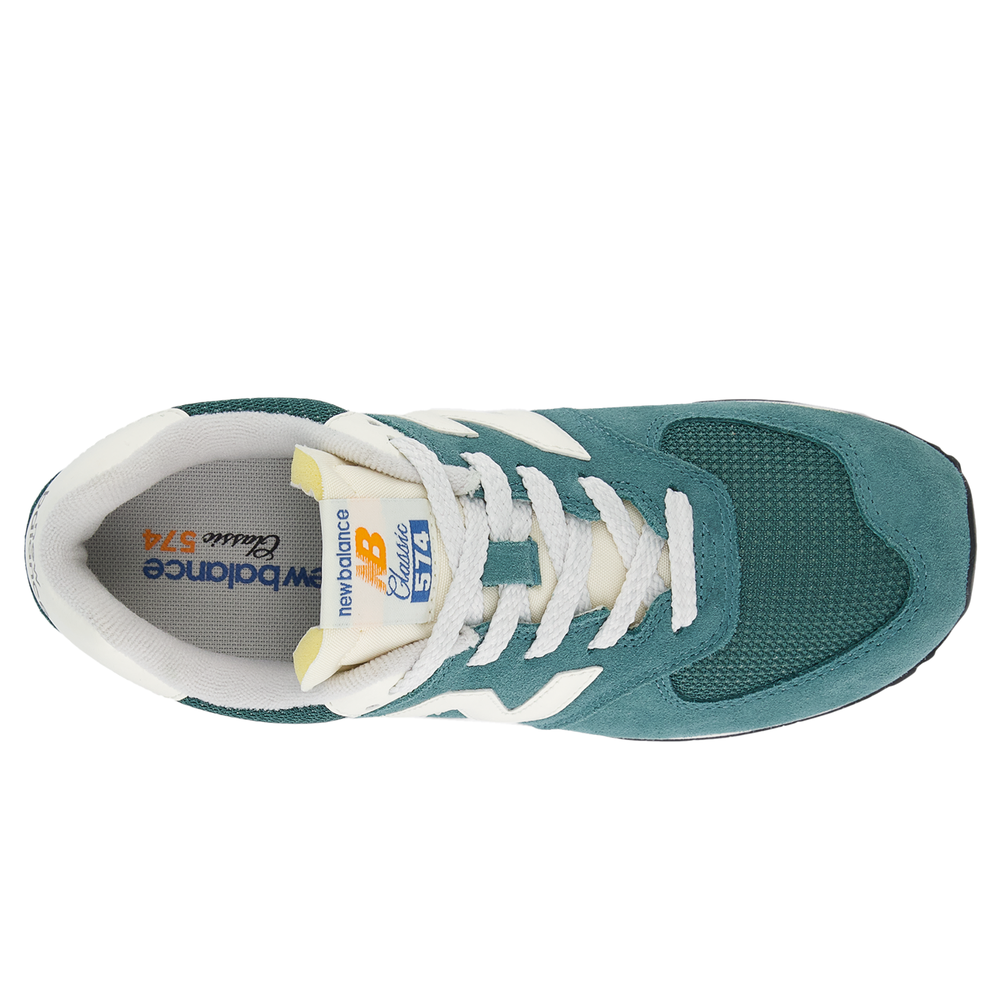 Detské topánky New Balance GC574VPG – zelené