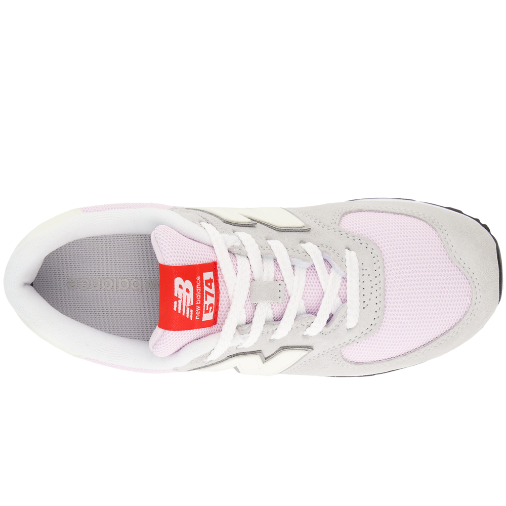 Detské topánky New Balance GC574GNK – sivé