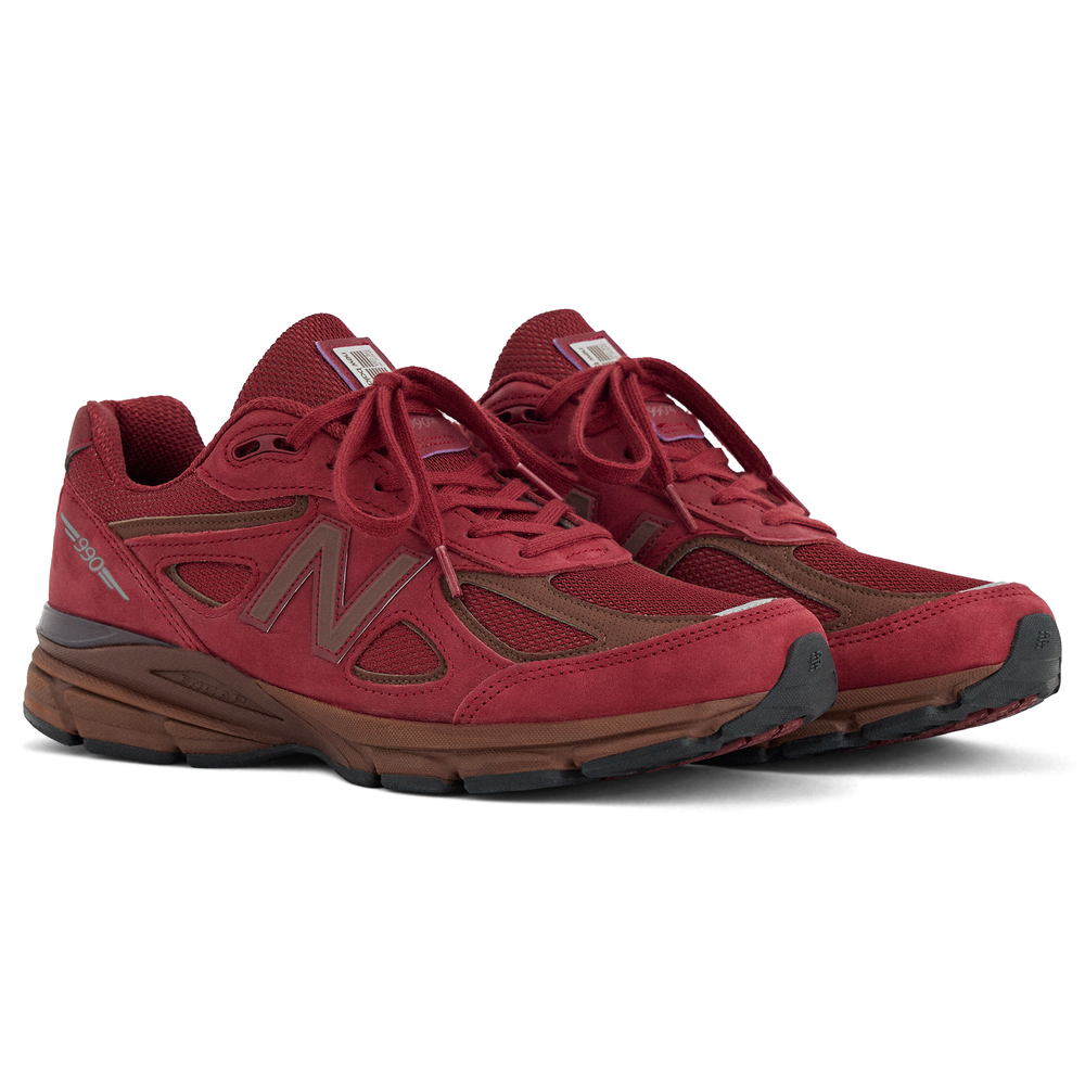 Unisex topánky New Balance U990BR4 – bordová