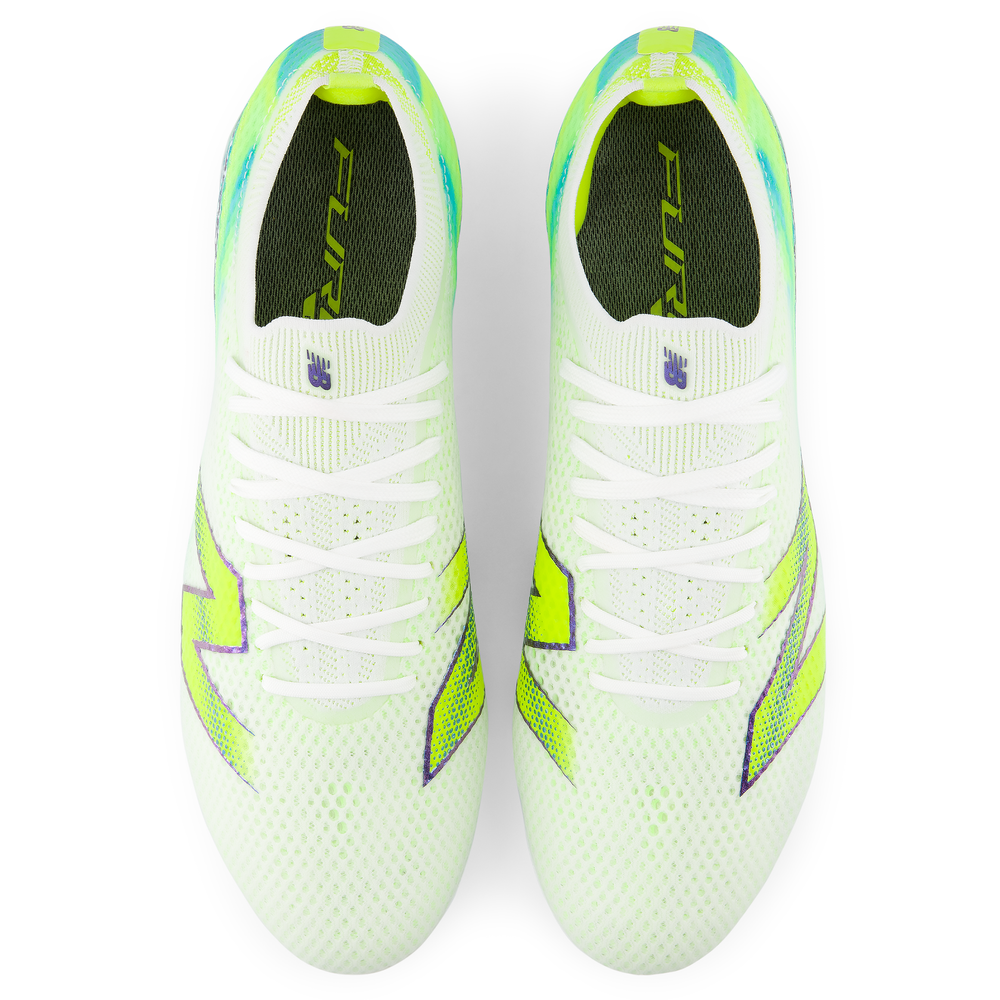 Pánske kopačky New Balance FURON ELITE SG V9 UF1S68P – biele