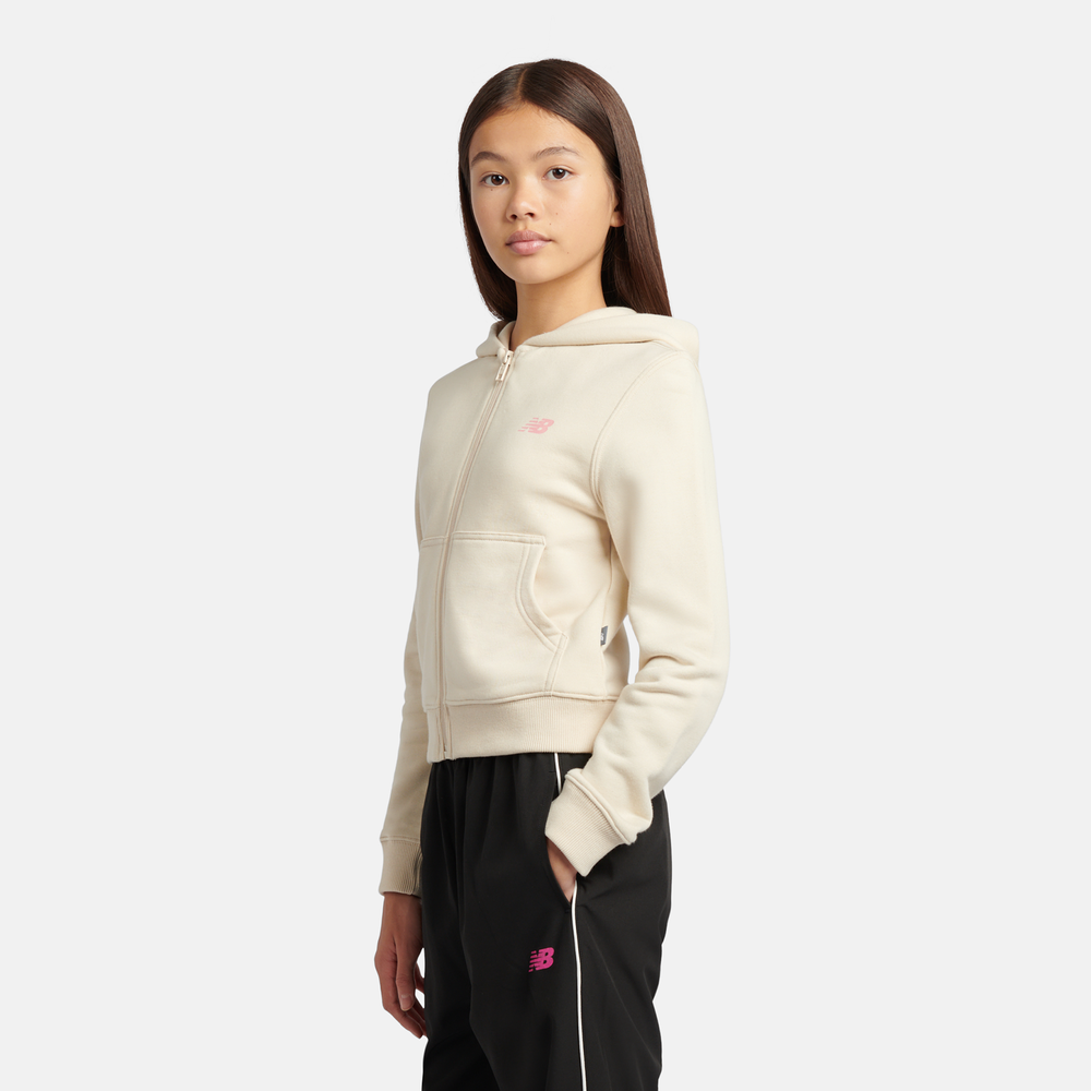 Detská mikina New Balance YT61P93CLIN – béžové
