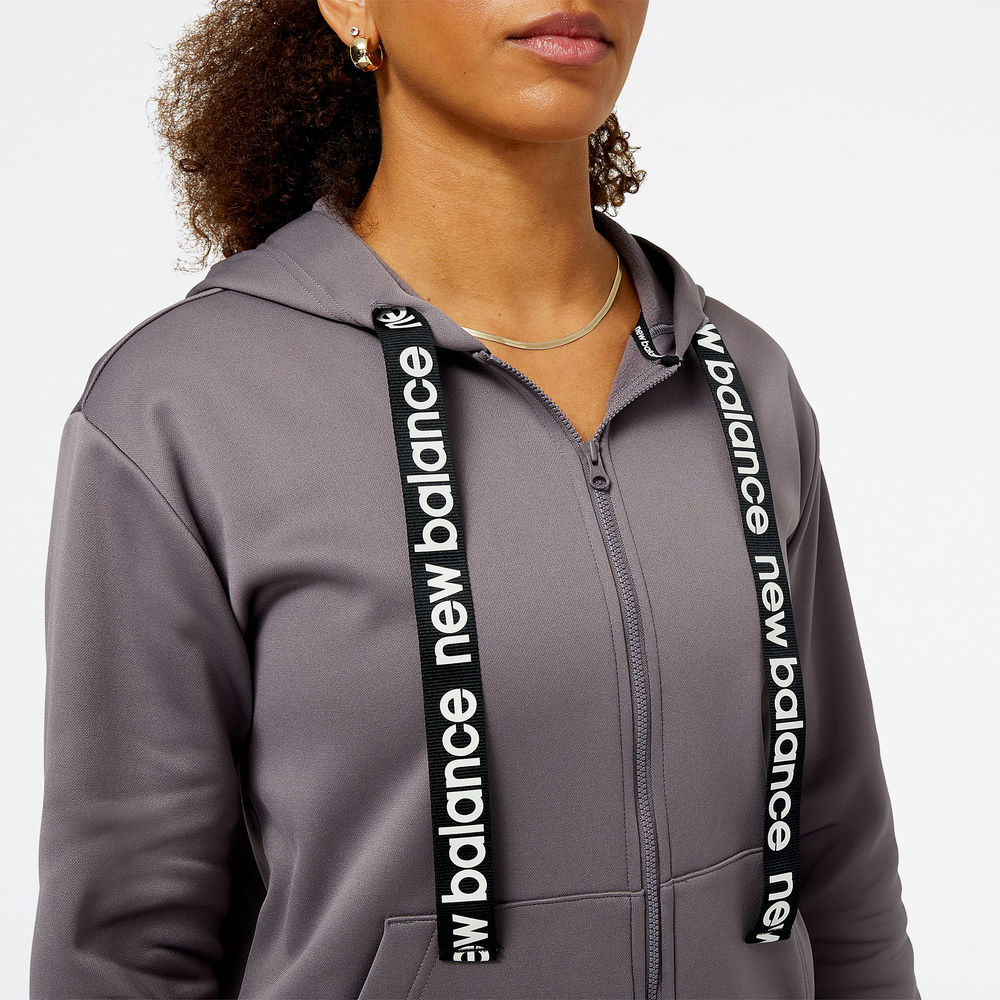 Dámska mikina New Balance WJ13174ZNC – sivé