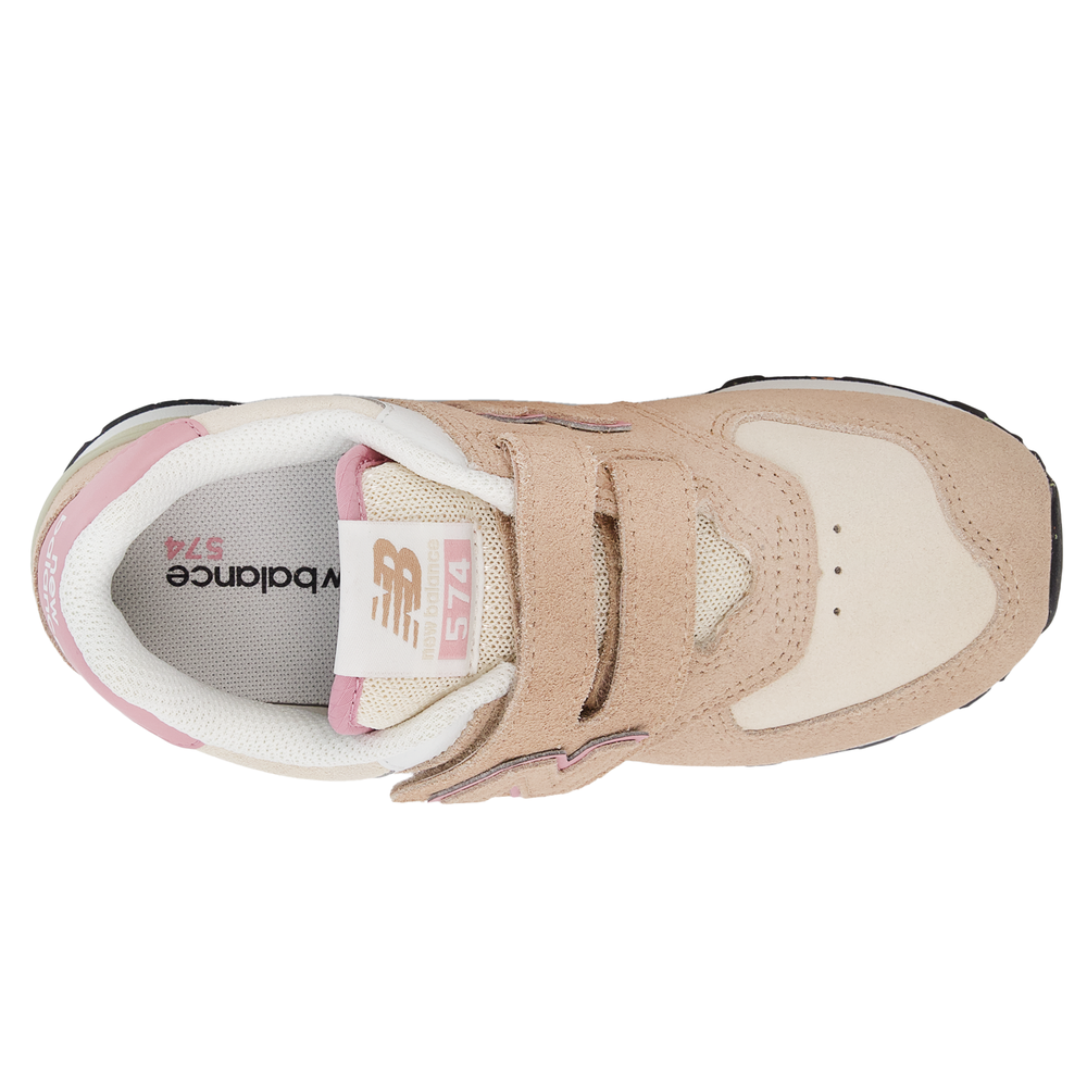 Detské topánky New Balance PV574QTC – béžové