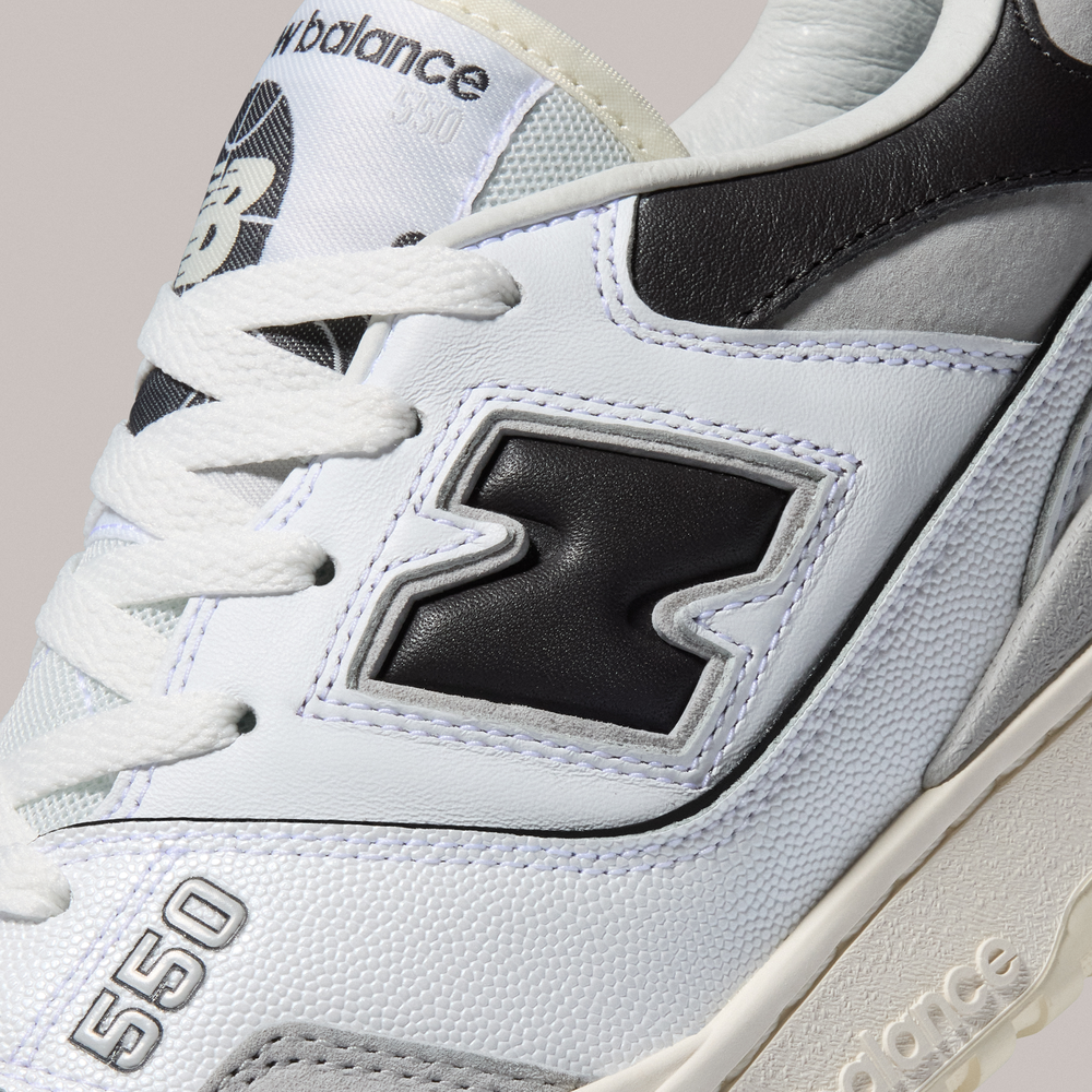 Topánky unisex New Balance BB550GWB – biele