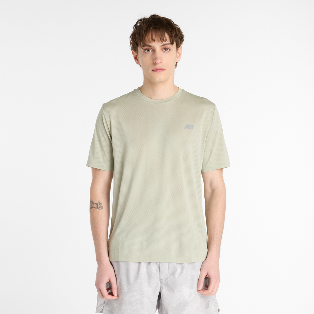 Pánske tričko New Balance MT41253GSH – zelené