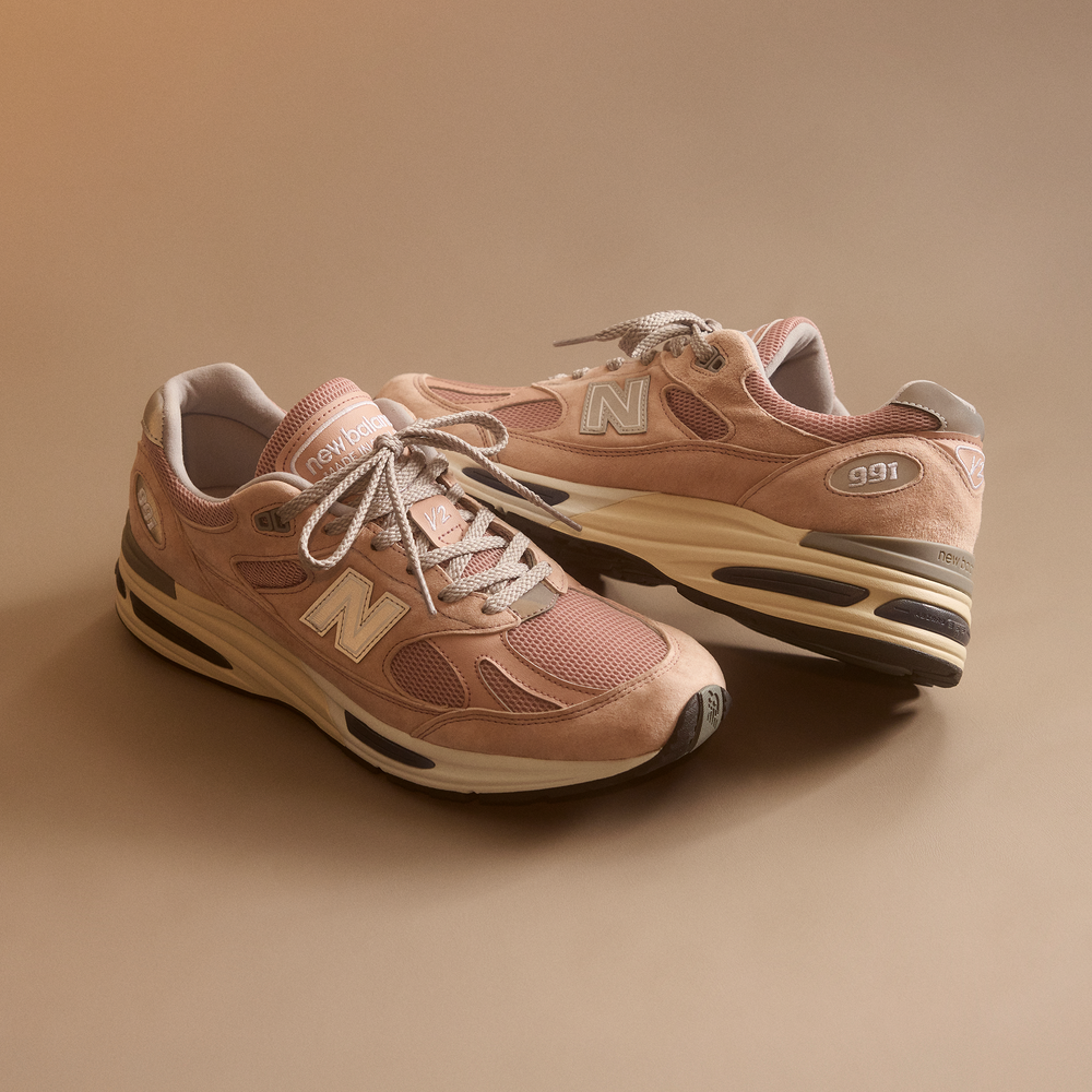 Unisex topánky New Balance U991RB2 – ružové