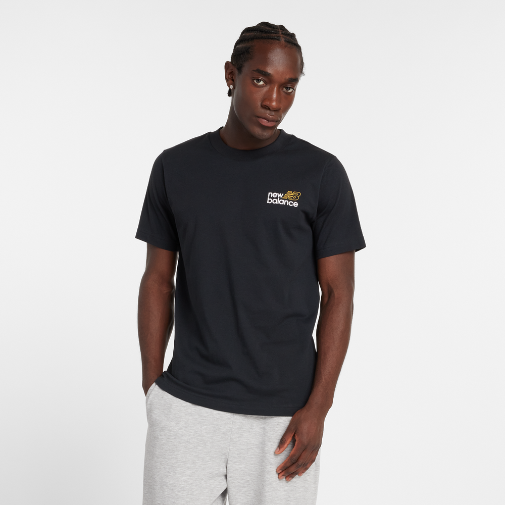 Pánske tričko New Balance MT43901BK – čierné