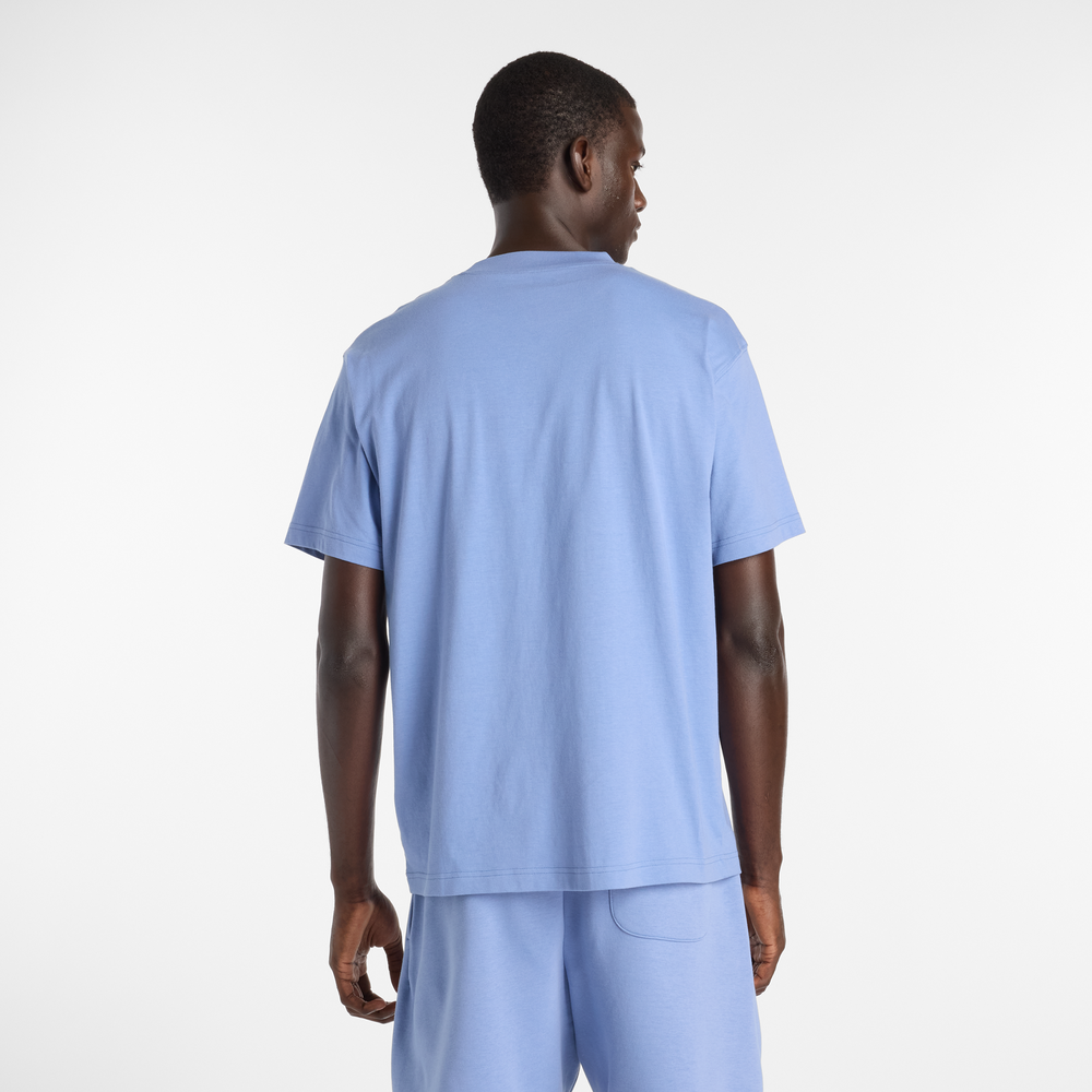 Pánske tričko New Balance MT61X6EQAA3 – modré