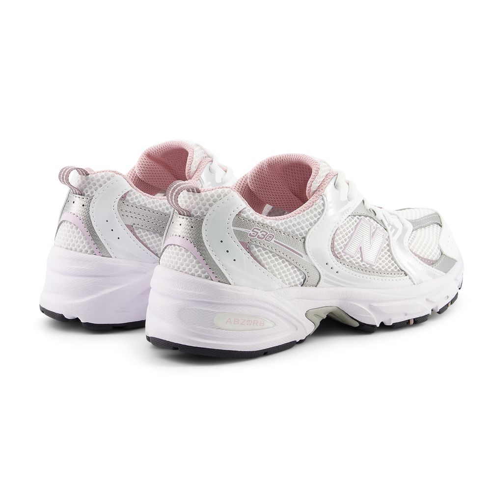 Detské topánky New Balance GR530GK – biele