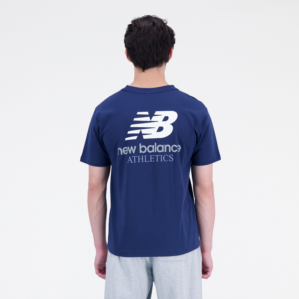Pánske tričko New Balance MT31504NNY – tmavomodrá