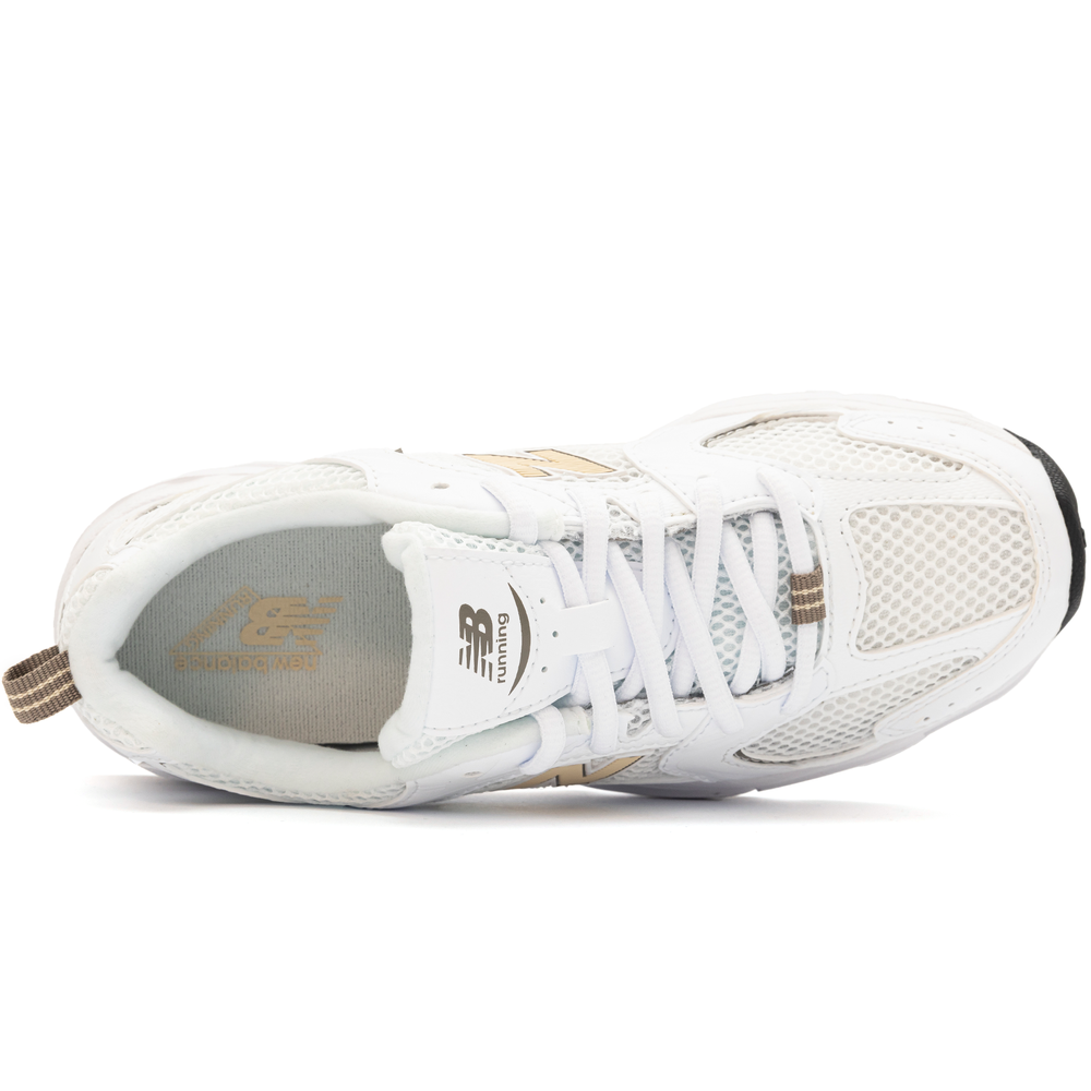 Detské topánky New Balance GR530SO – biele