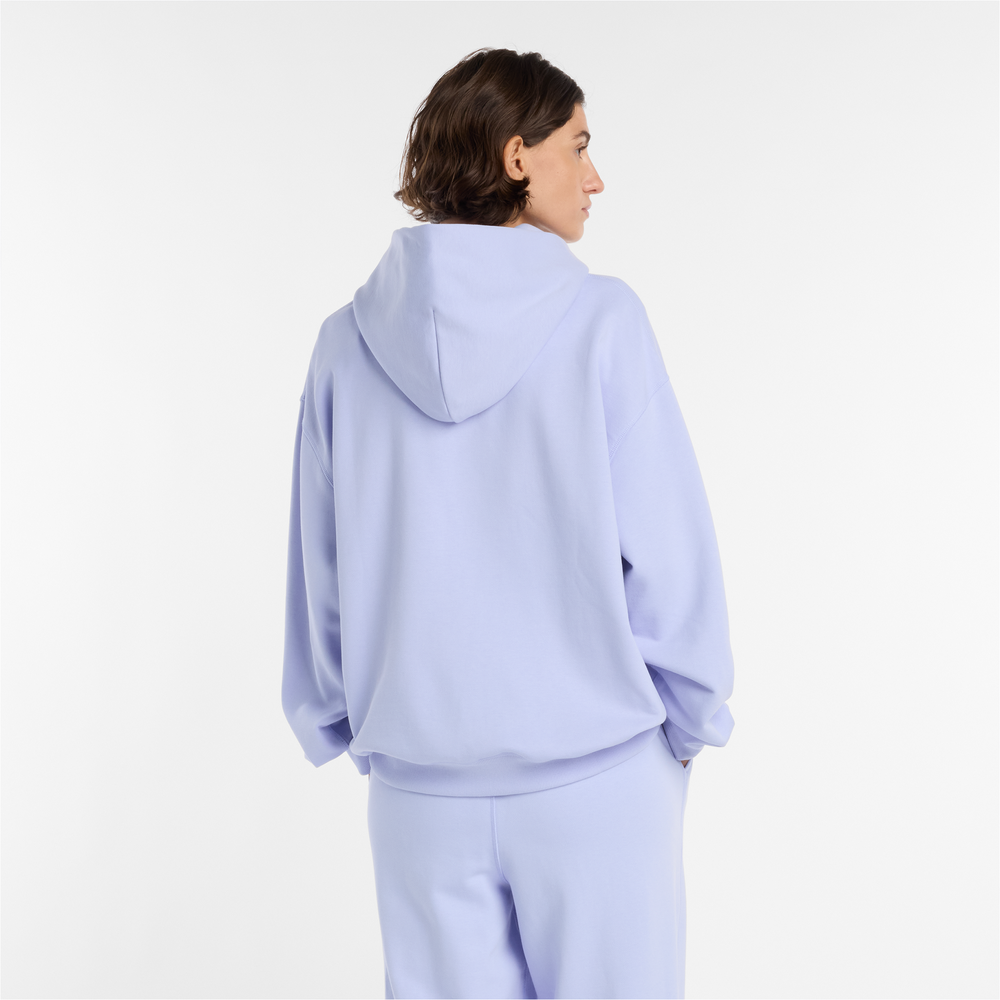 Dámska mikina New Balance WT51501DYK – fialové