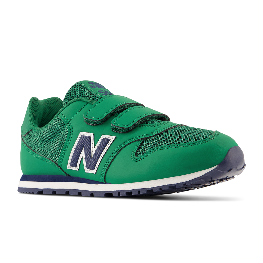 Detské topánky New Balance PV500CP1 – zelené