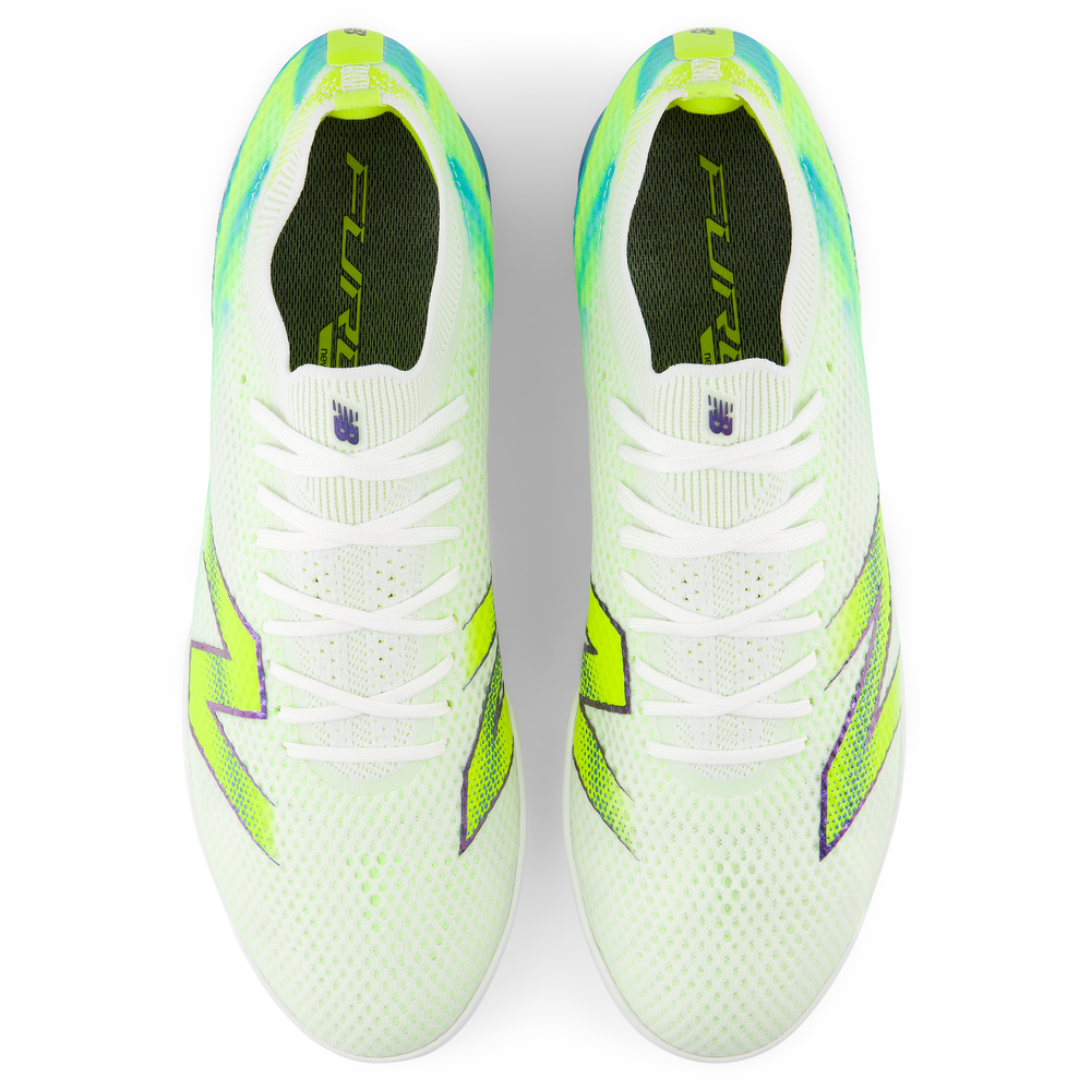 Pánske turfy New Balance FURON ELITE TF V9 UF1T7Q6 – biele
