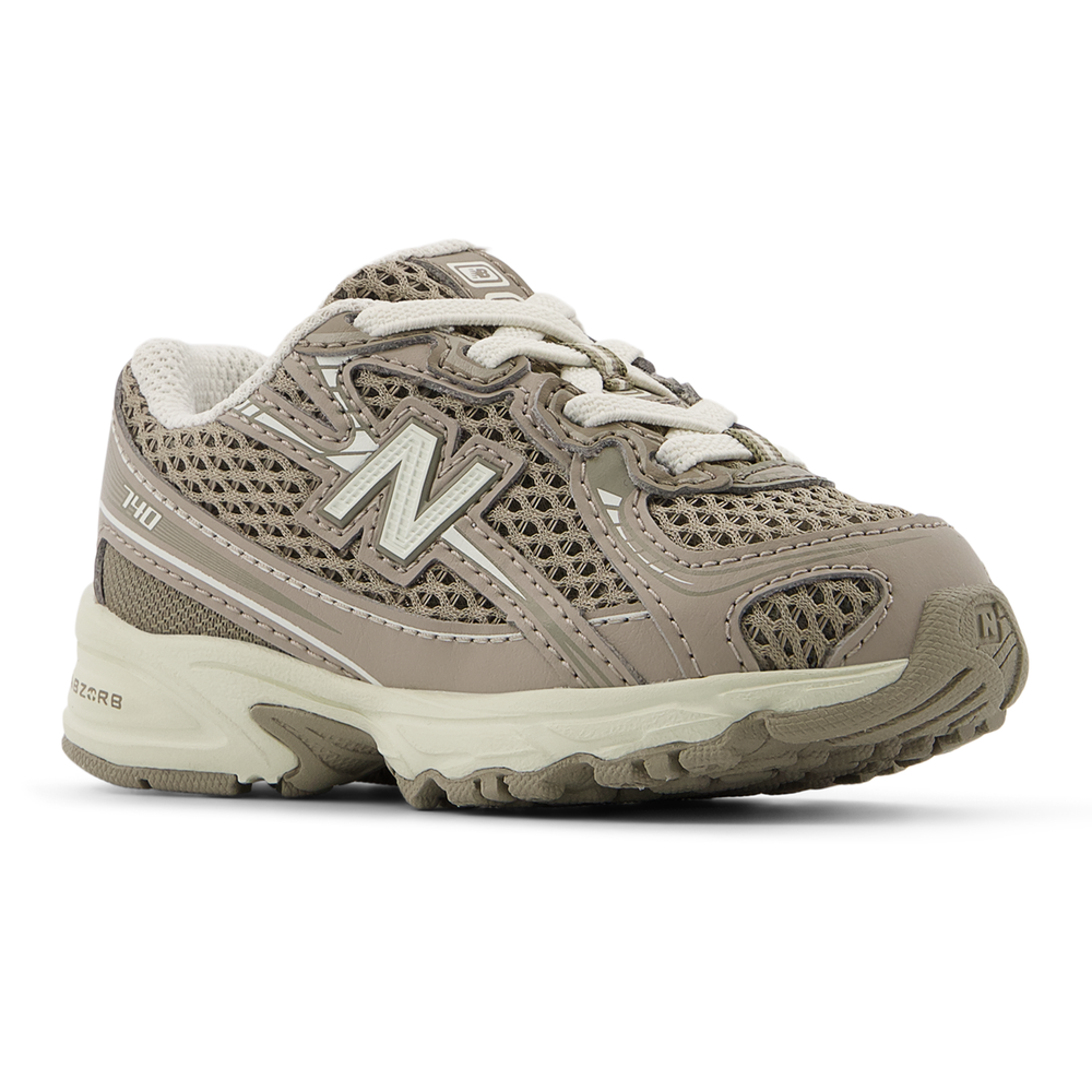 Detské topánky New Balance IZ740SA – hnedá