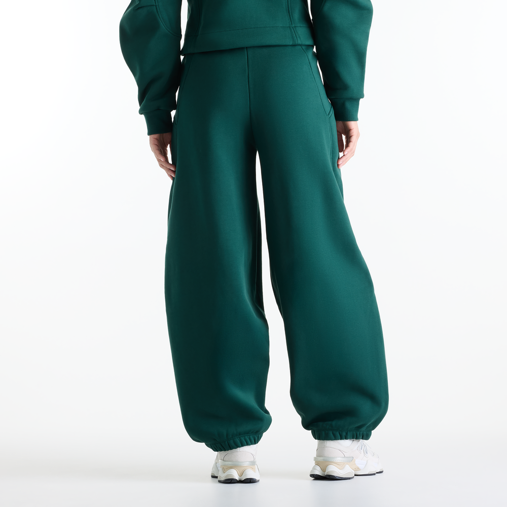 Dámske nohavice New Balance Athletics – zelené