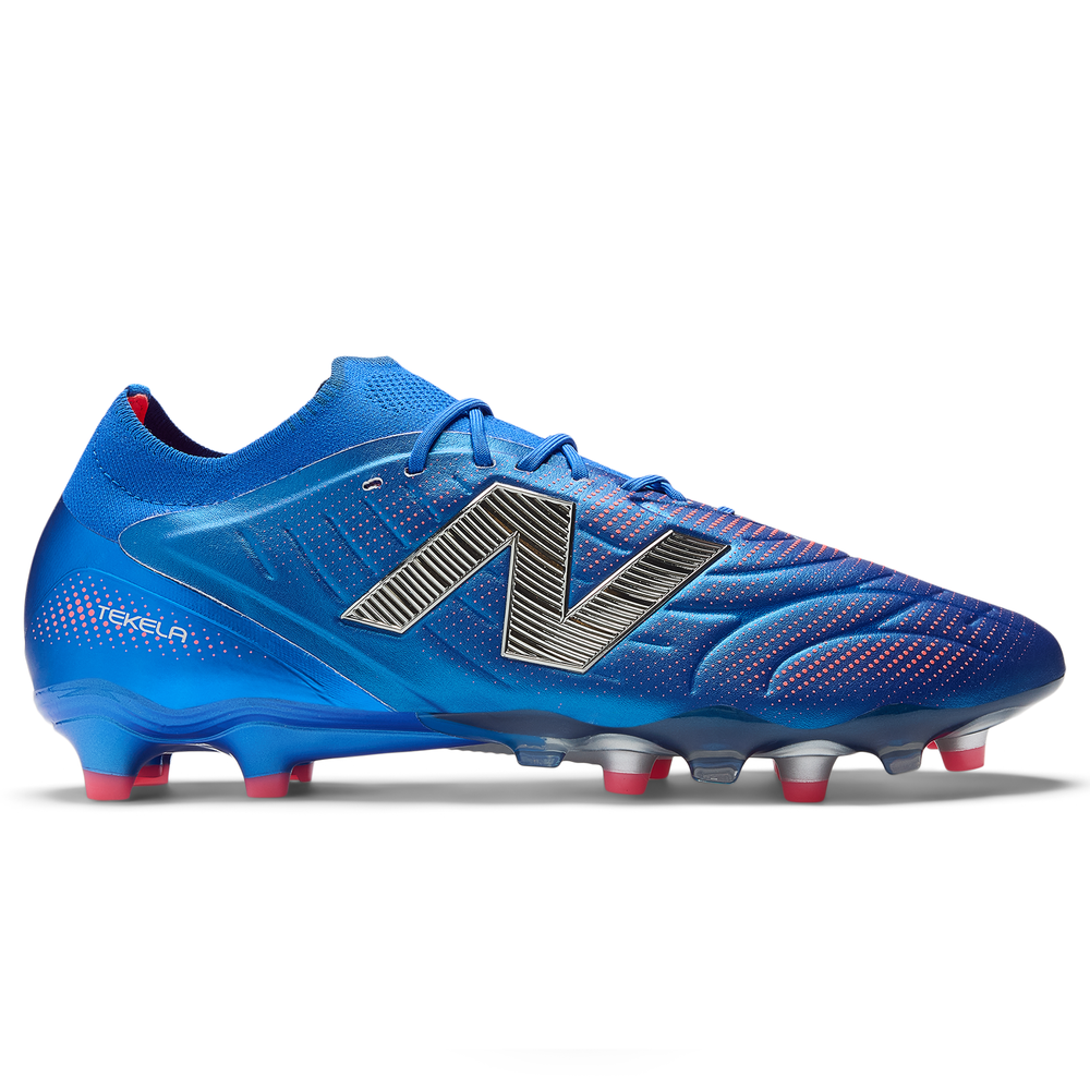 Pánske kopačky New Balance TEKELA ELITE FG V5 ST1FLMP5 – modré