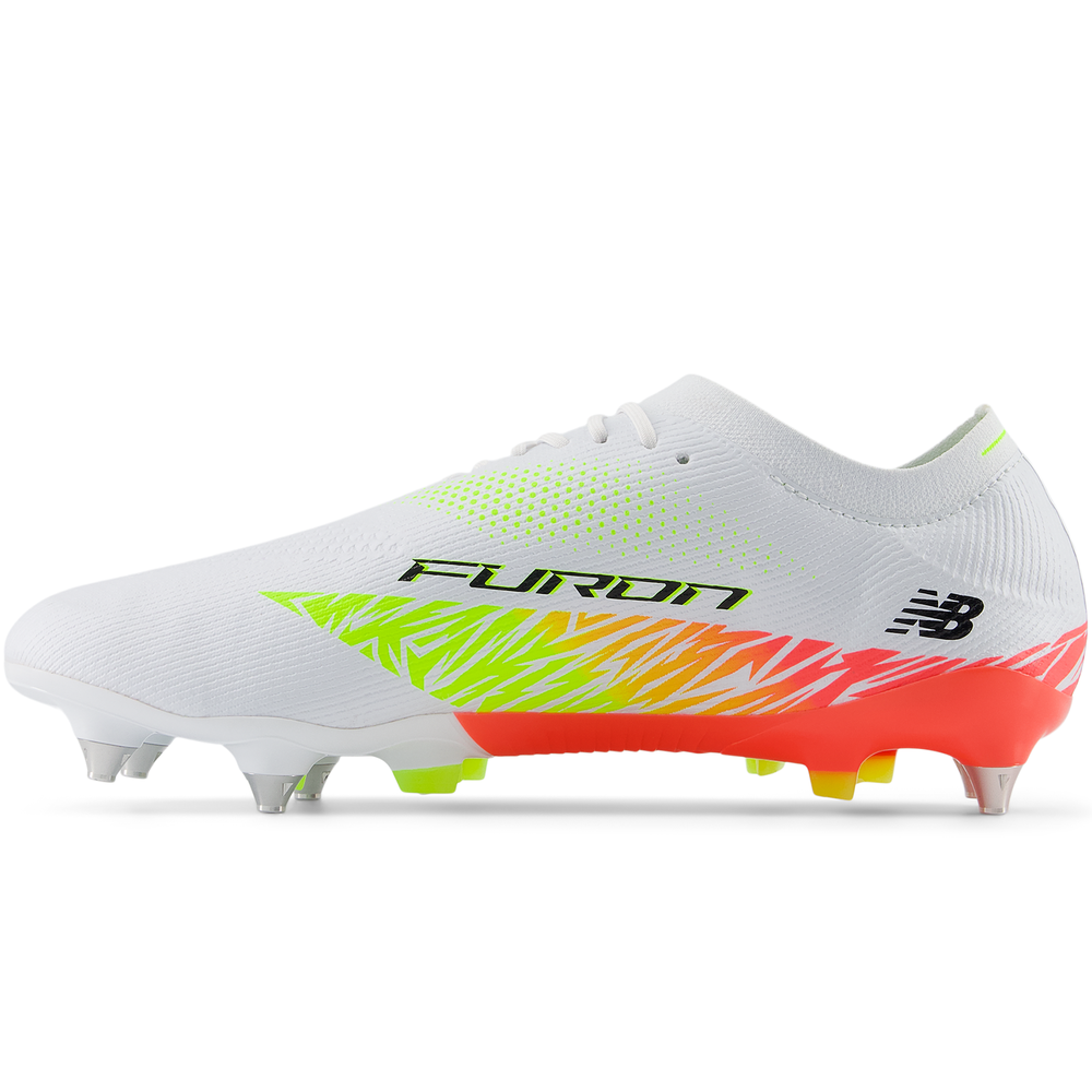 Pánske kopačky New Balance FURON ELITE SG V8 SF1SIB8 – biele