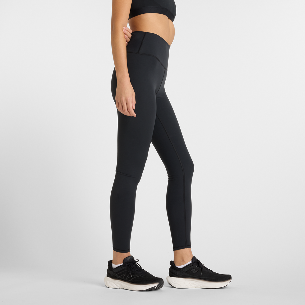 Dámske legíny New Balance WP51126BK – čierné