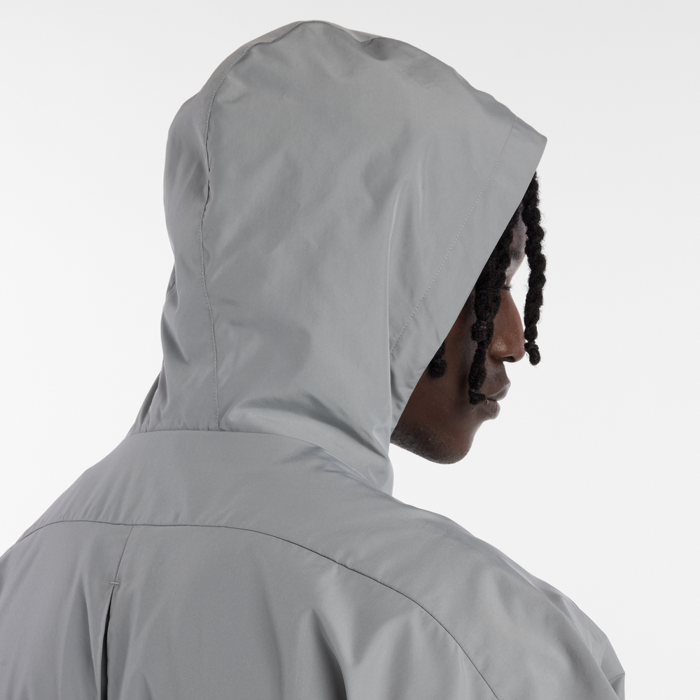 Pánska bunda New Balance MJO5BXYST – sivé