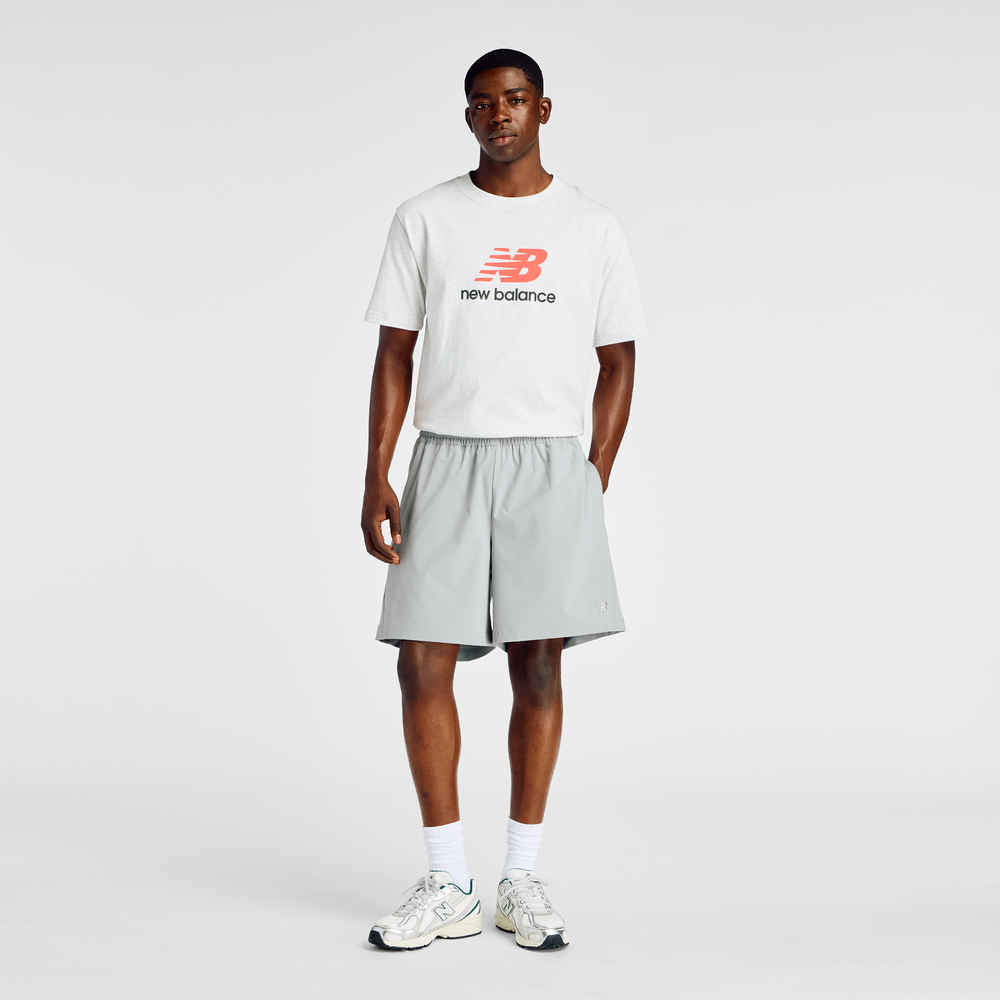 Pánske šortky New Balance MB6174CDYST – sivé