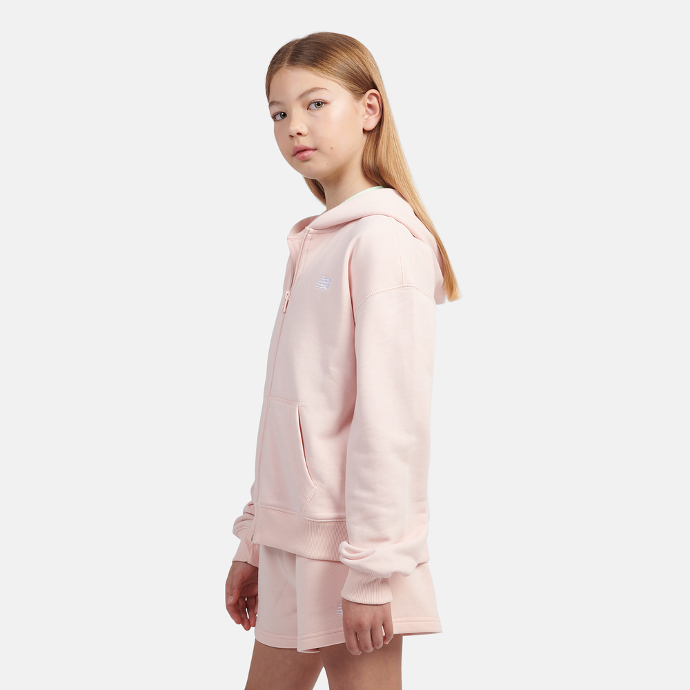 Detská mikina New Balance LAKG0057PIE – ružové