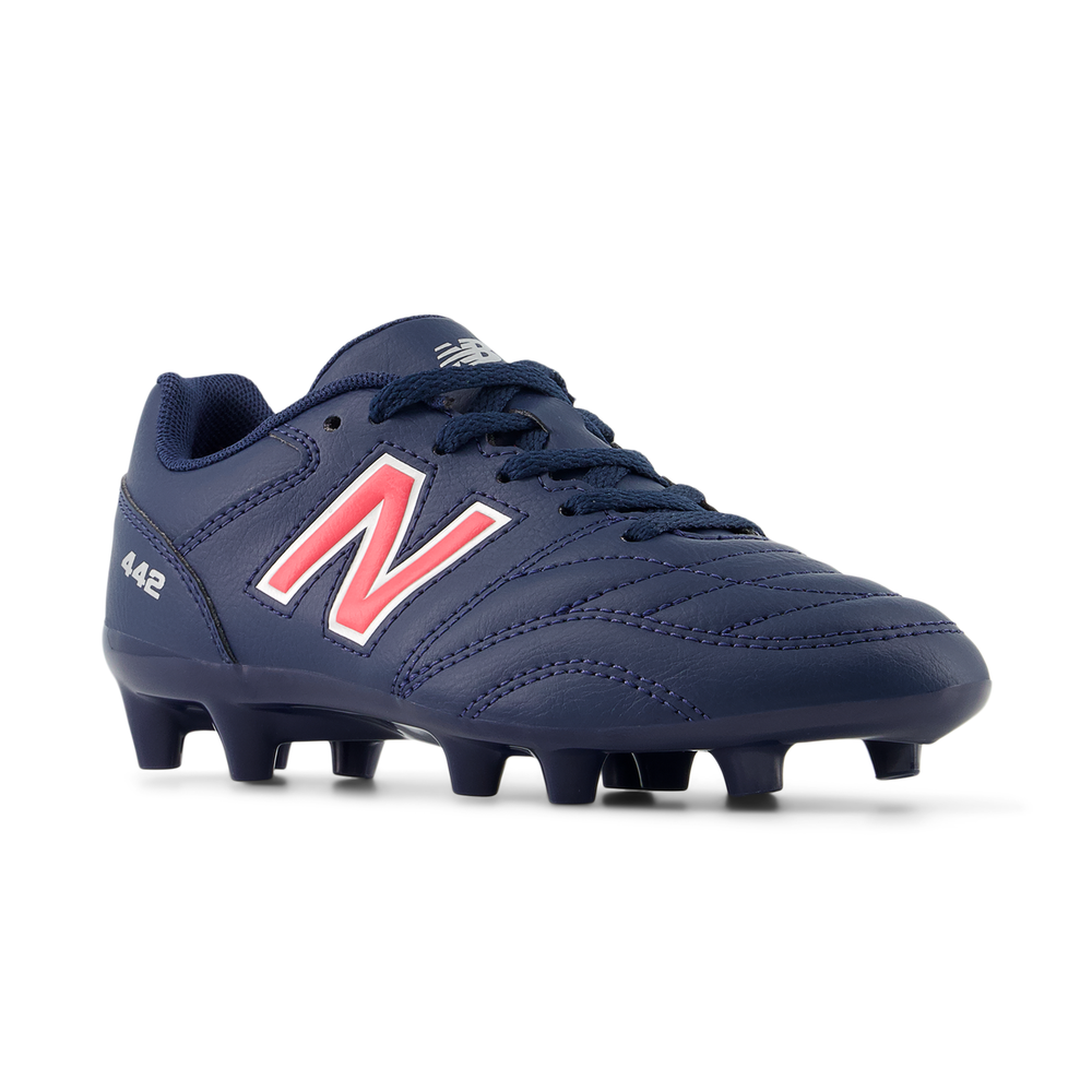 Detské futbalové topánky New Balance 442 ACADEMY JNR FG V2 JS43FMP2 – tmavomodrá